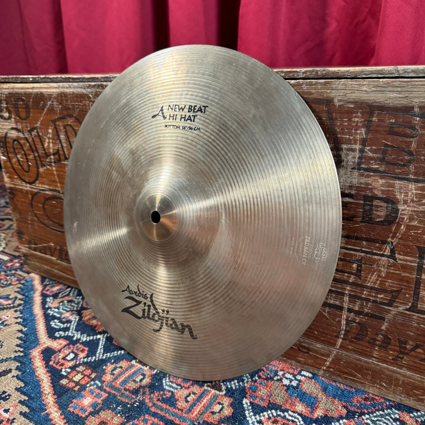 14" Zildjian A New Beat Hi-Hat Cymbal Pair 1082g/1444g *Video Demo*