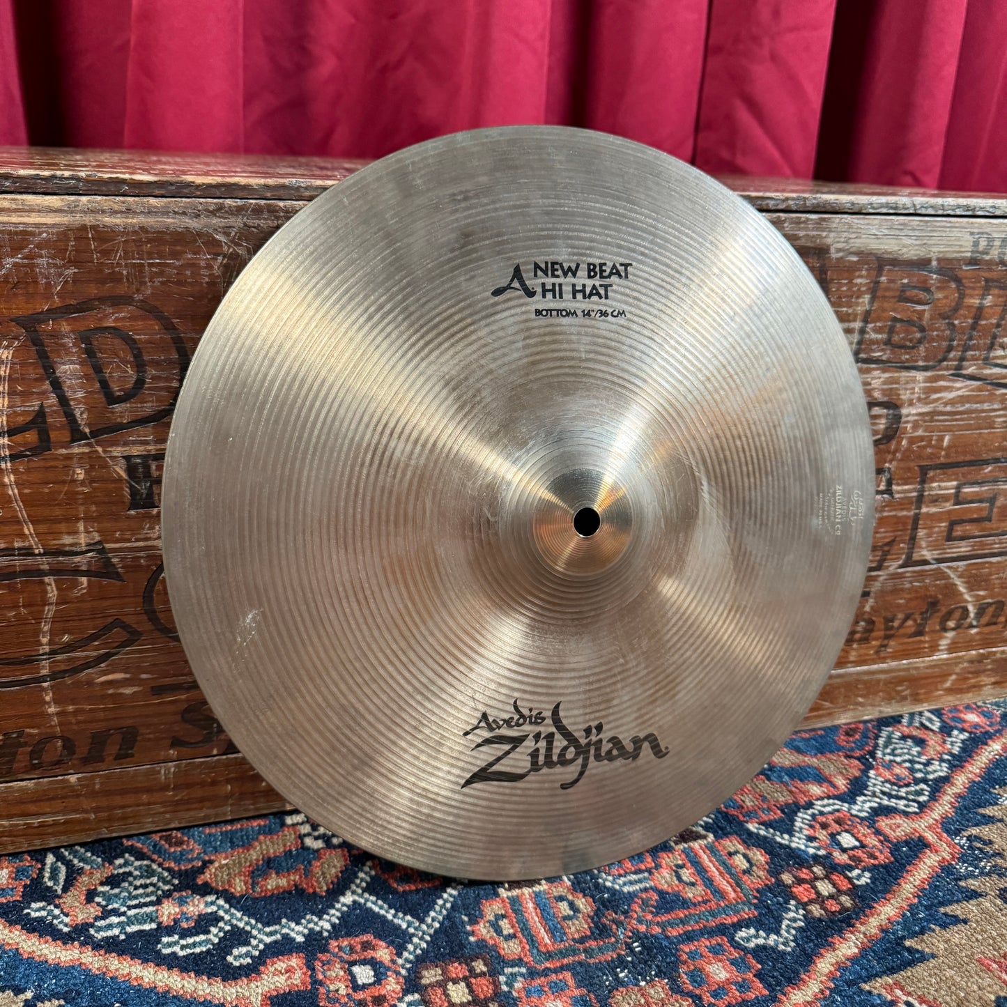 14" Zildjian A New Beat Hi-Hat Cymbal Pair 1082g/1444g *Video Demo*