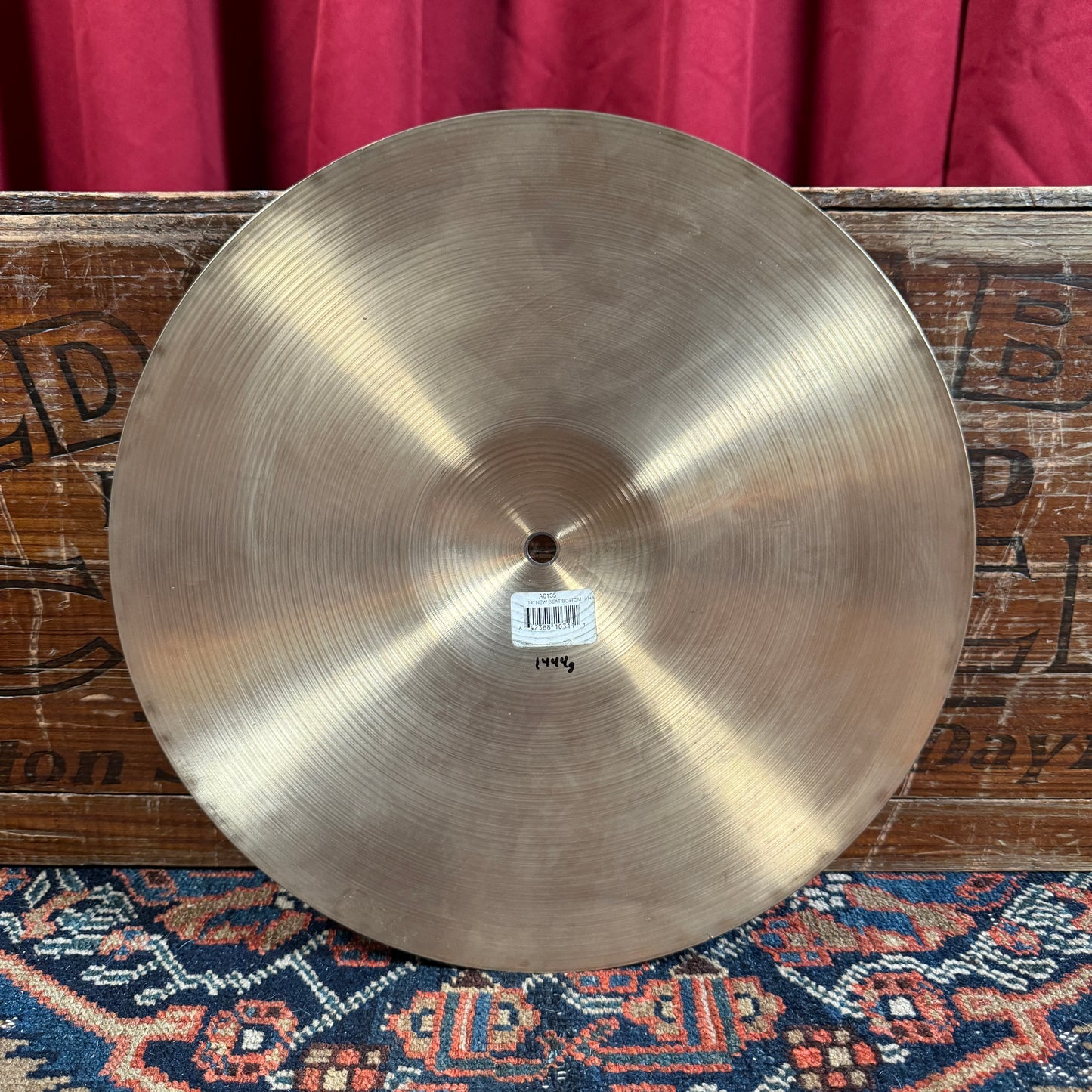 14" Zildjian A New Beat Hi-Hat Cymbal Pair 1082g/1444g *Video Demo*