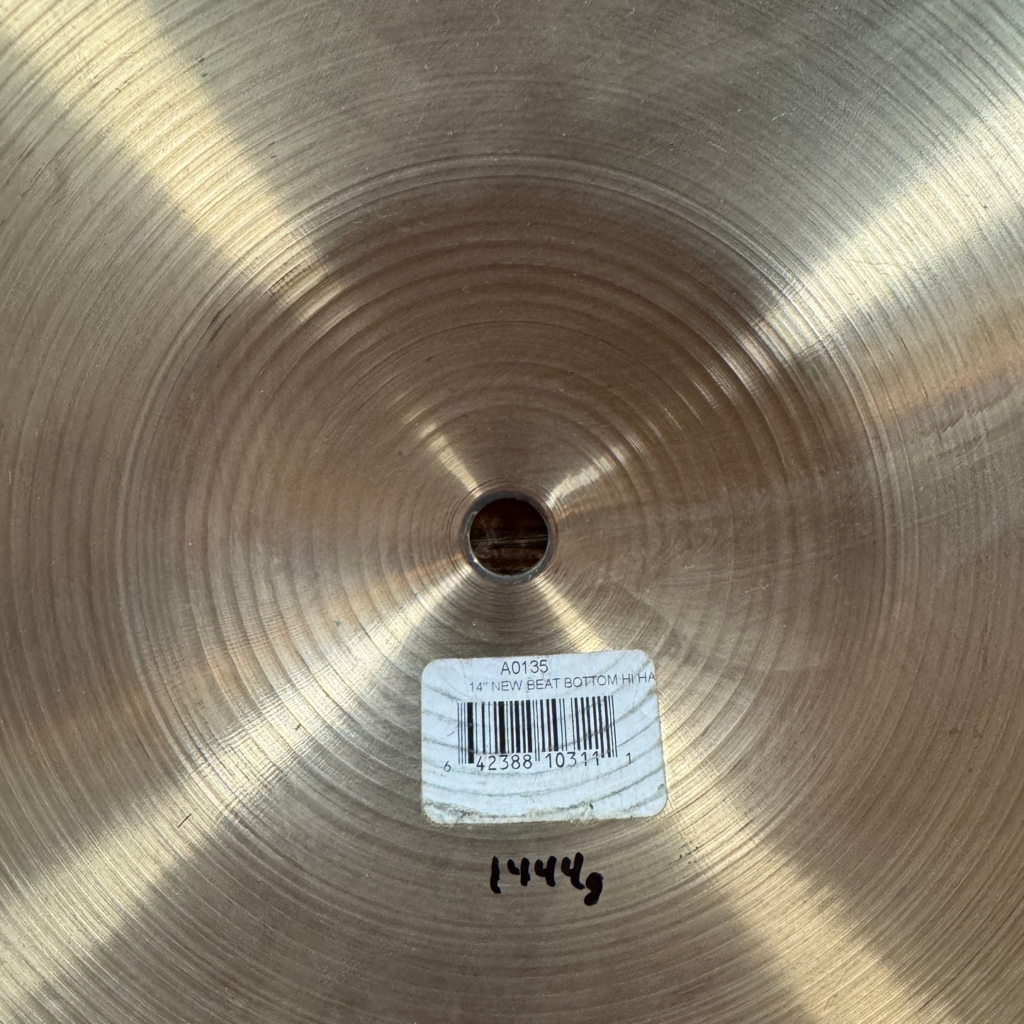 14" Zildjian A New Beat Hi-Hat Cymbal Pair 1082g/1444g *Video Demo*