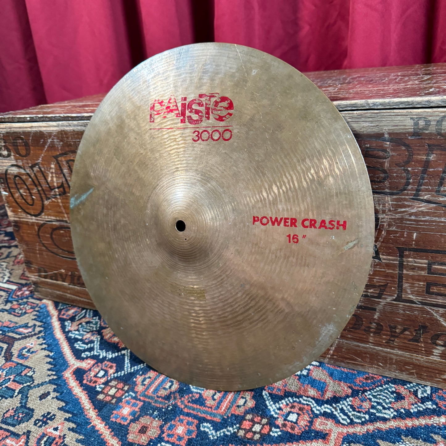 16" Paiste 3000 Power Crash Cymbal 1240g *Video Demo*