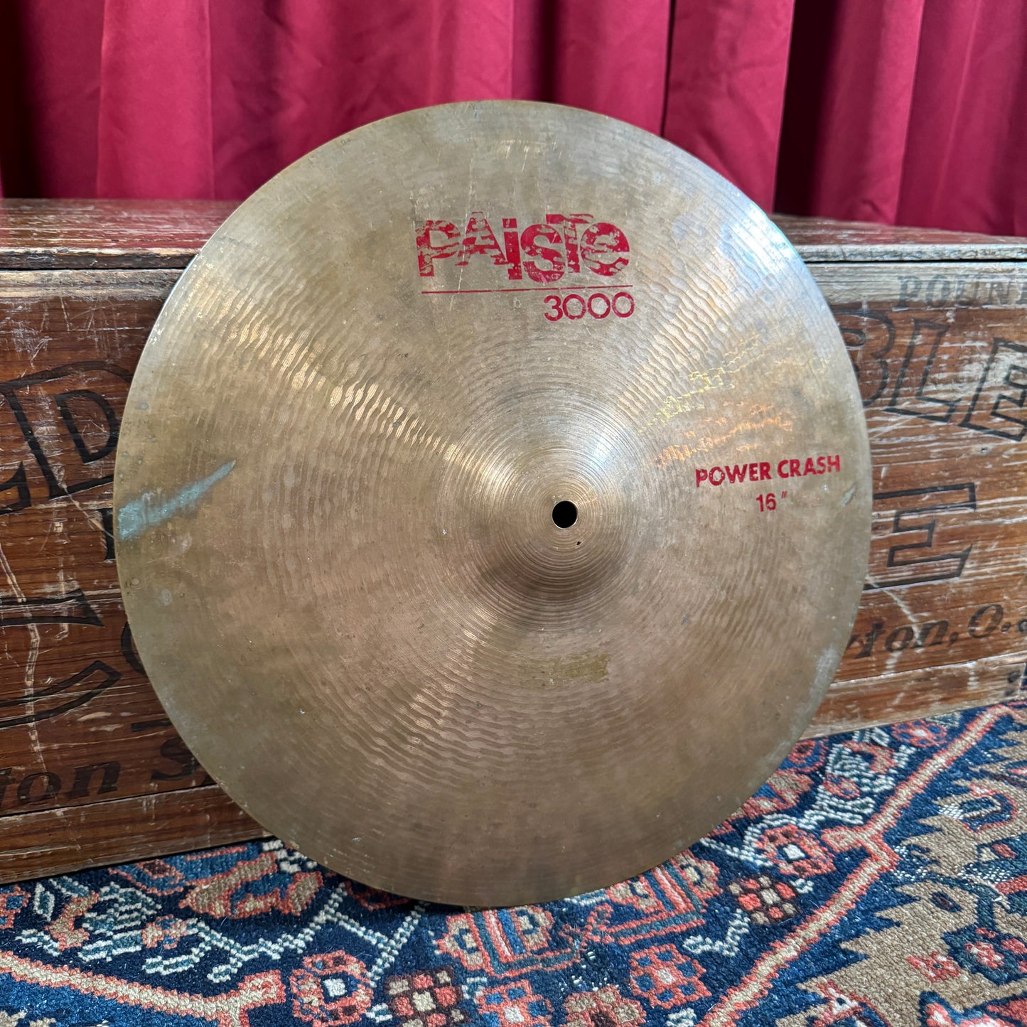 16" Paiste 3000 Power Crash Cymbal 1240g *Video Demo*