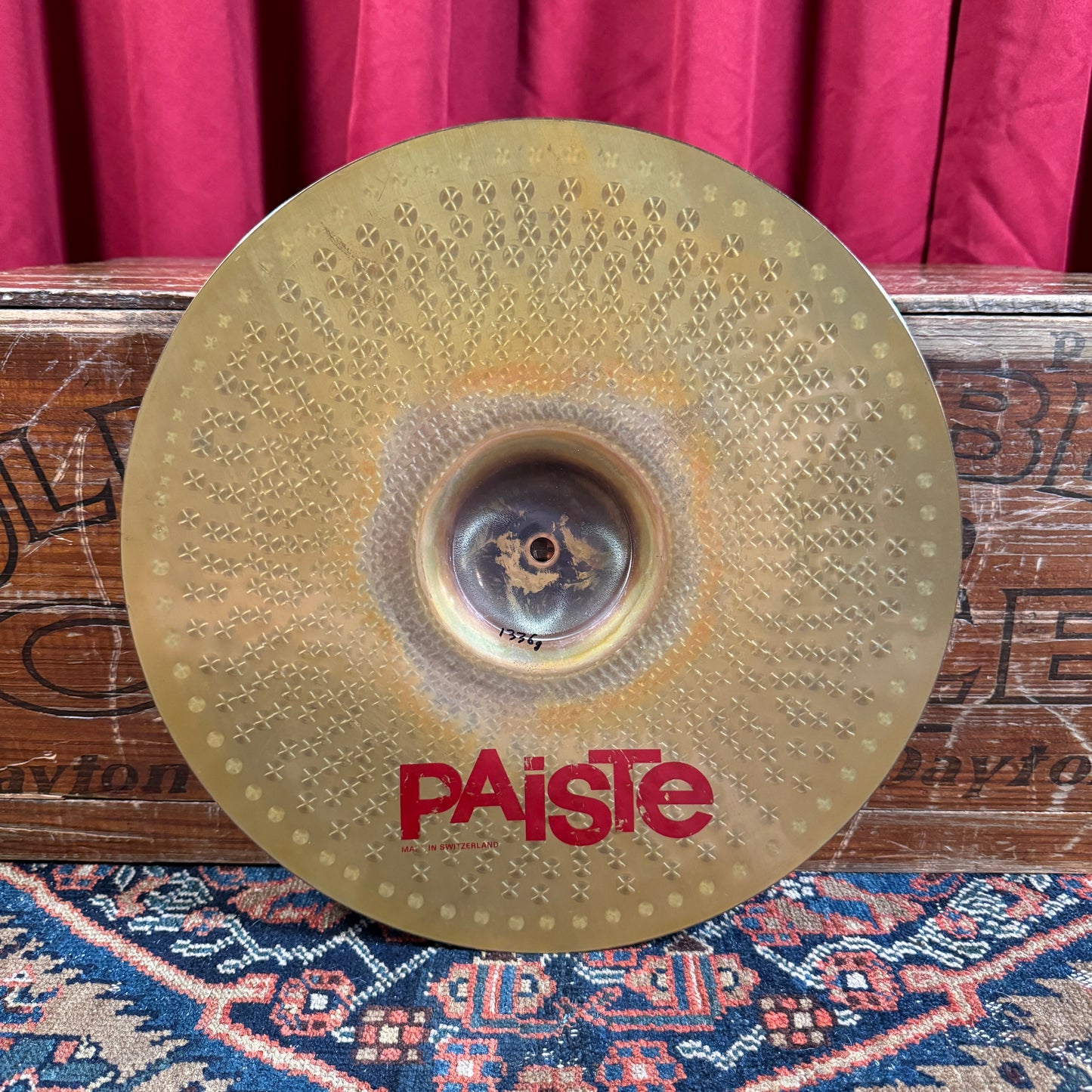 16" Paiste 3000 Rude Crash Ride Cymbal 1336g *Video Demo*