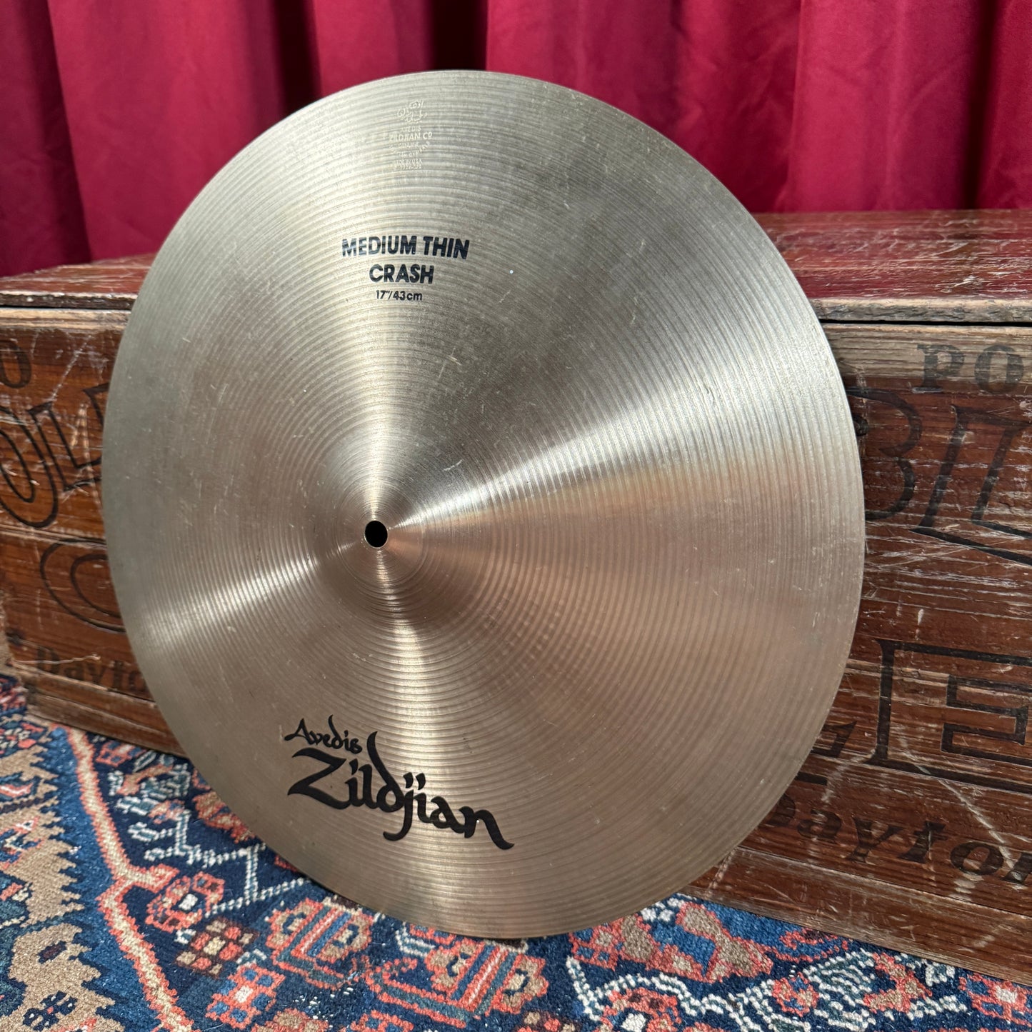 17" Zildjian A Medium Thin Crash Cymbal 1322g *Video Demo*