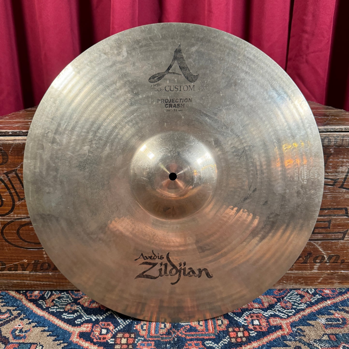 20" Zildjian A Custom Projection Crash Cymbal 2120g *Video Demo*