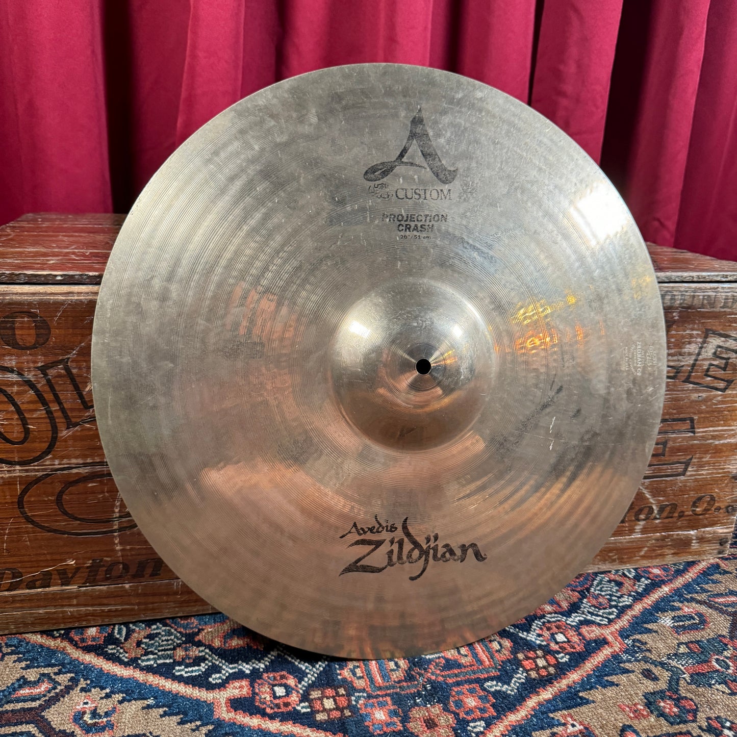 20" Zildjian A Custom Projection Crash Cymbal 2120g *Video Demo*