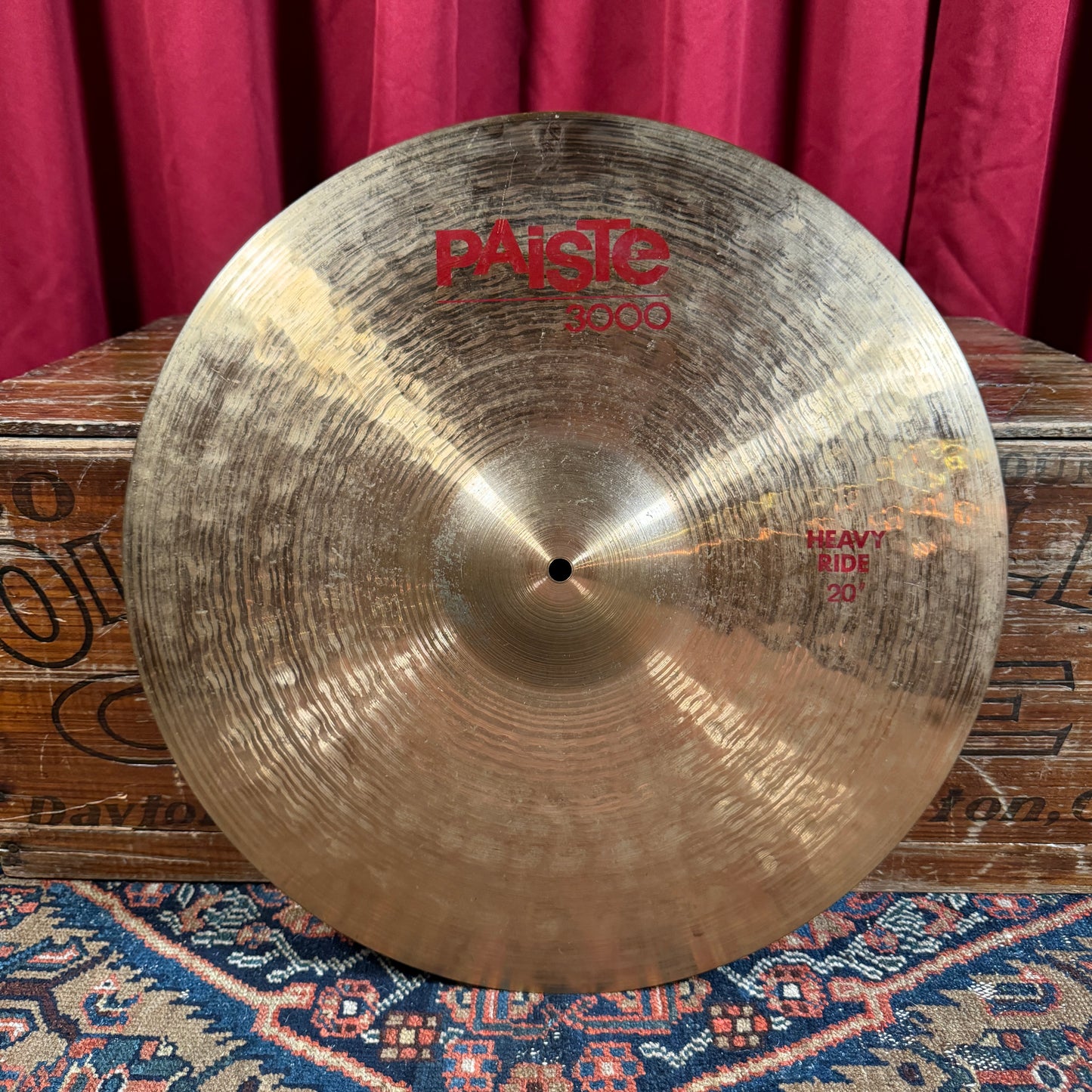 20" Paiste 3000 Heavy Ride Cymbal 2972g *Video Demo*