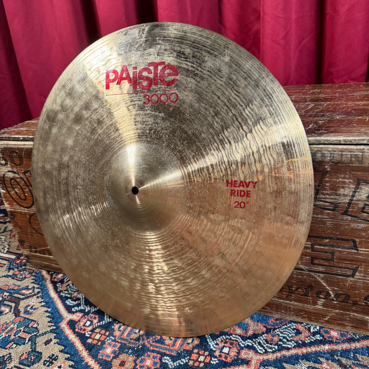 20" Paiste 3000 Heavy Ride Cymbal 2972g *Video Demo*