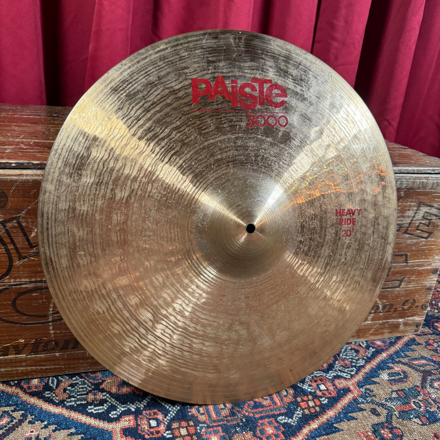 20" Paiste 3000 Heavy Ride Cymbal 2972g *Video Demo*