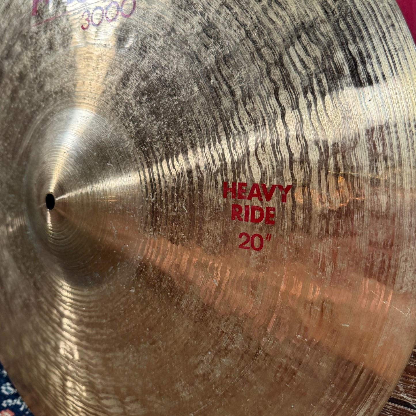 20" Paiste 3000 Heavy Ride Cymbal 2972g *Video Demo*