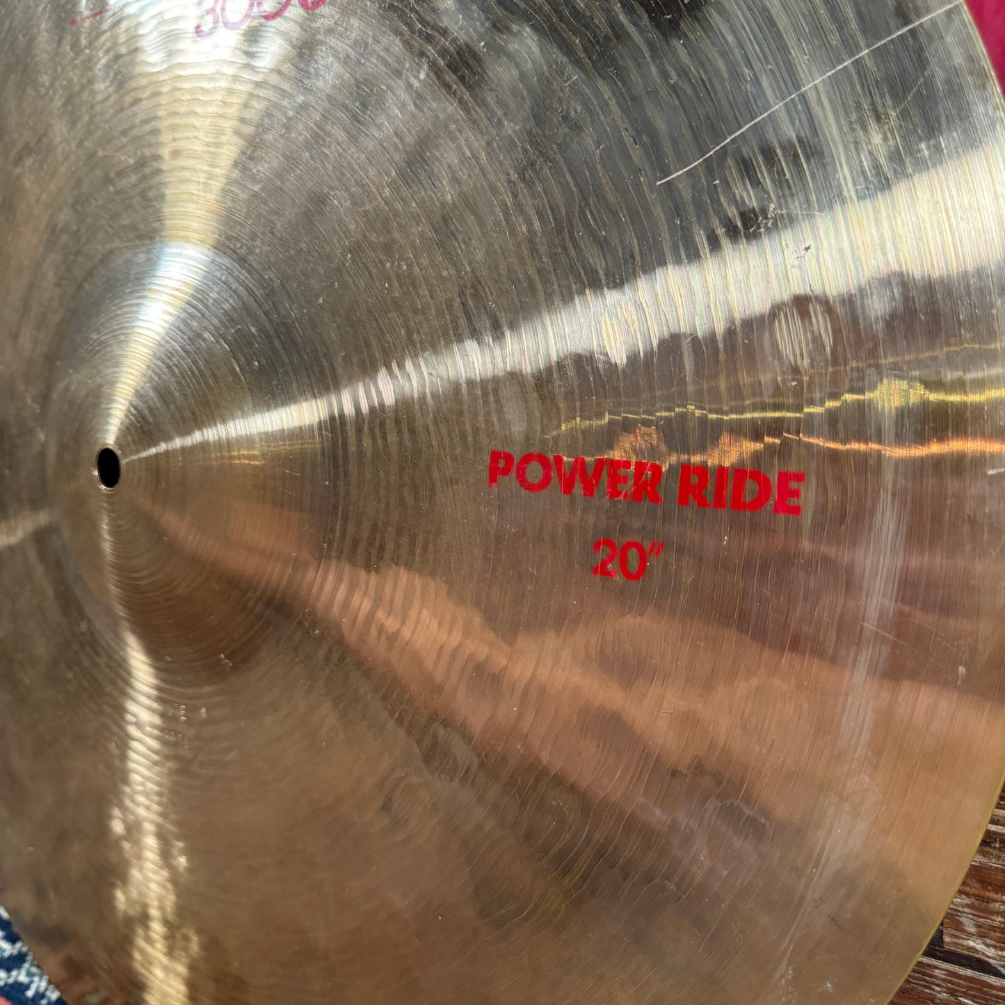 20" Paiste 3000 Power Ride Cymbal 2846g *Video Demo*