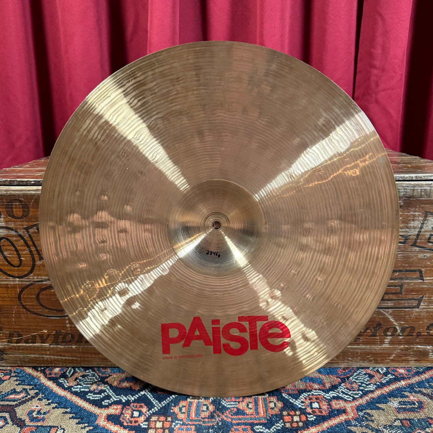 20" Paiste 3000 Power Ride Cymbal 2846g *Video Demo*