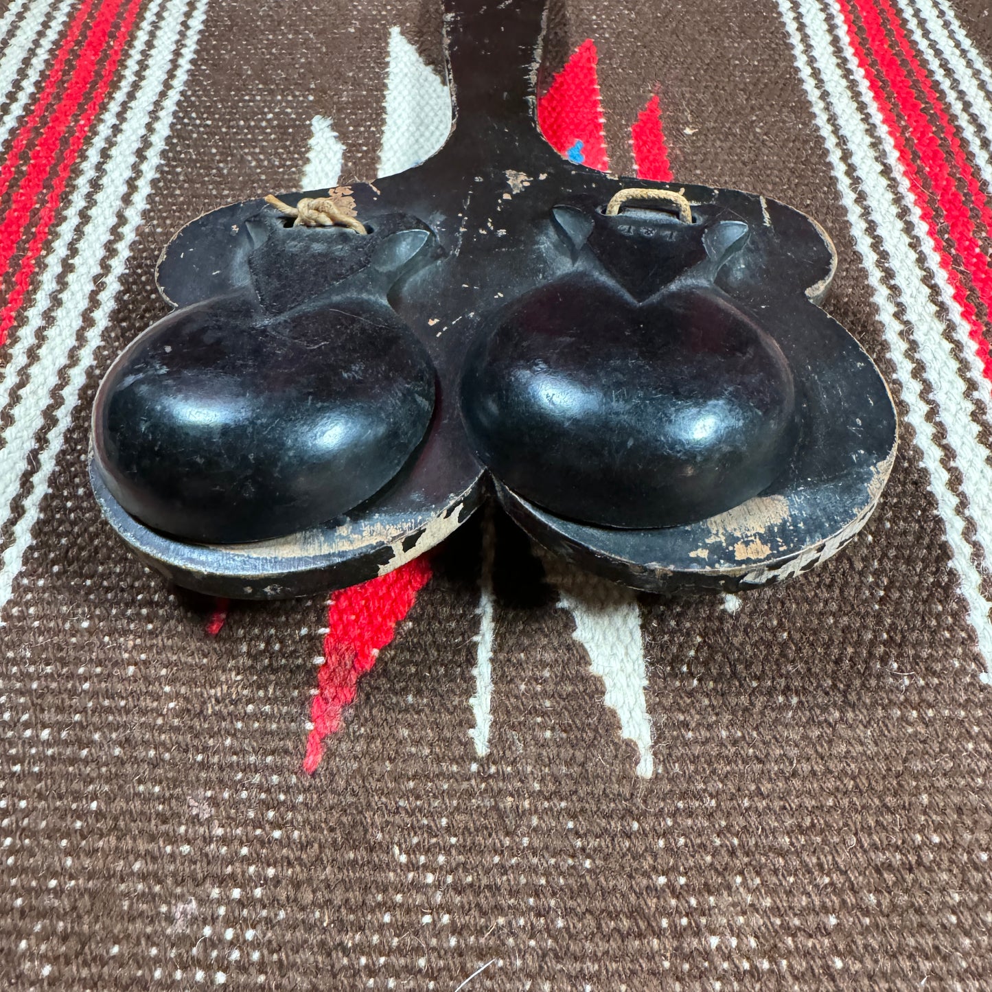 1920s Ludwig & Ludwig 2-Pair Handle Castanets No. 481 Bakelite