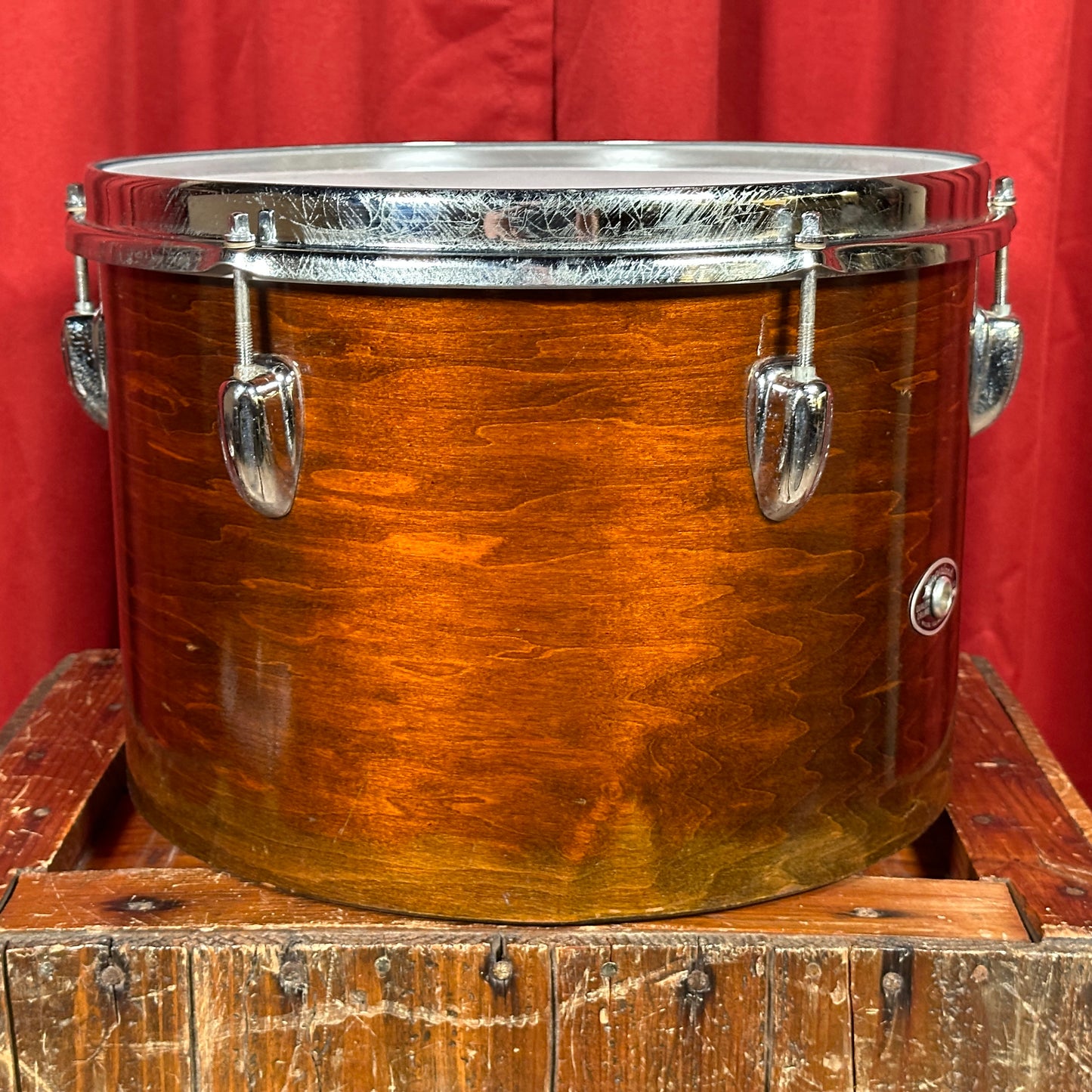 1970s Slingerland 9x13 Concert Tom Walnut