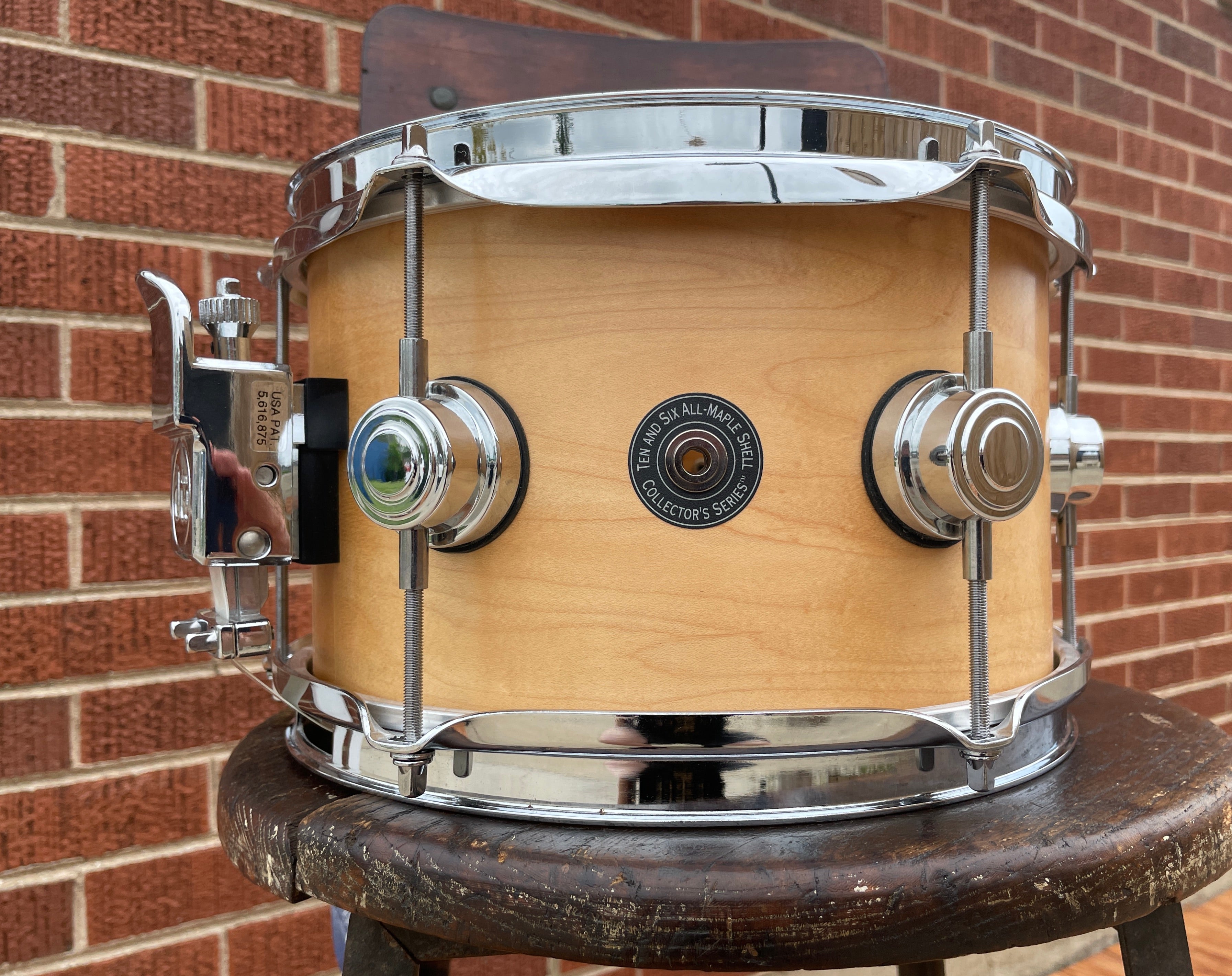 DW 6x10 Collector's Series Snare Drum Natural Ten And Six All
