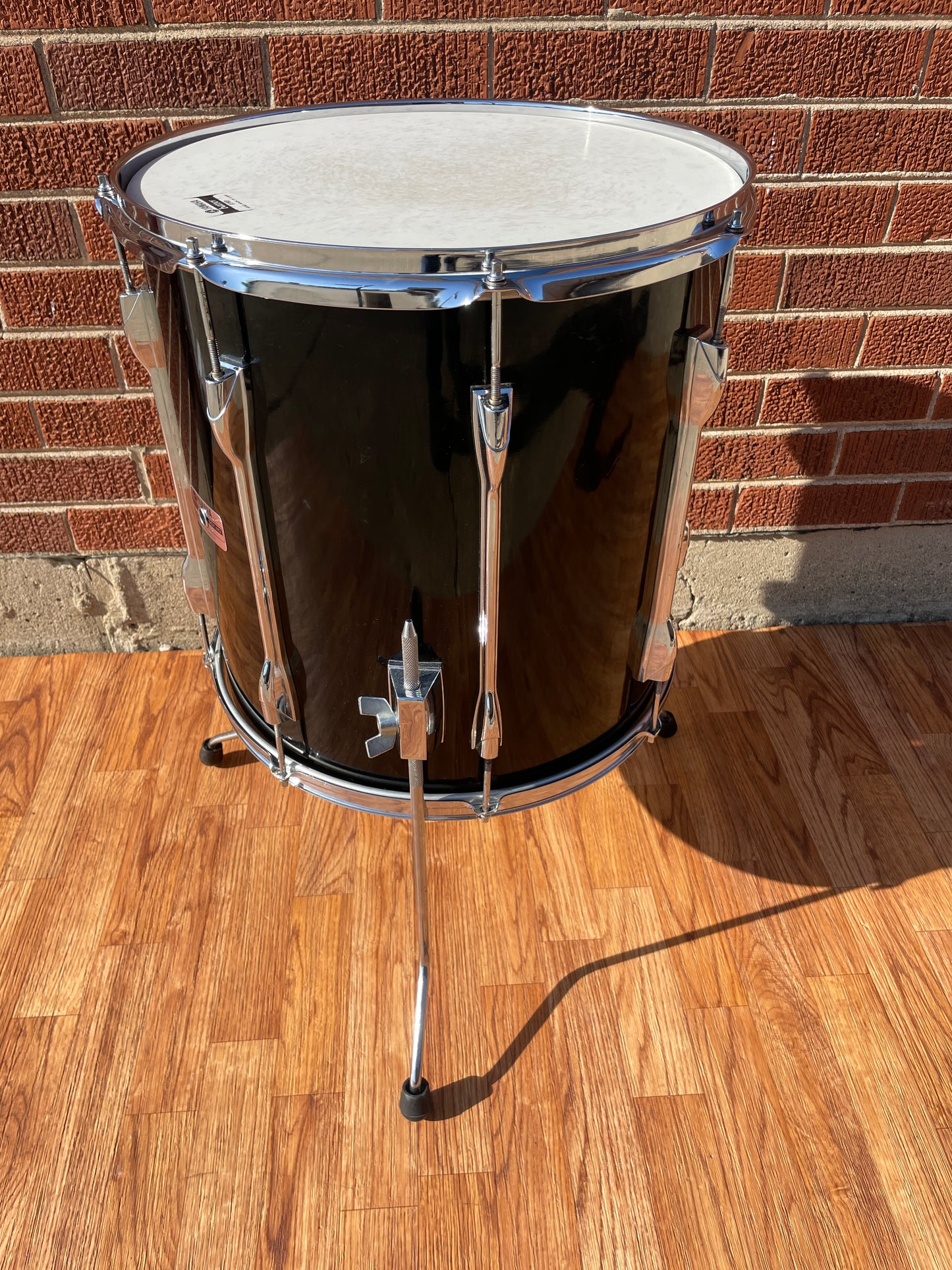 Yamaha 16x16 Recording Custom Floor Tom Piano Black