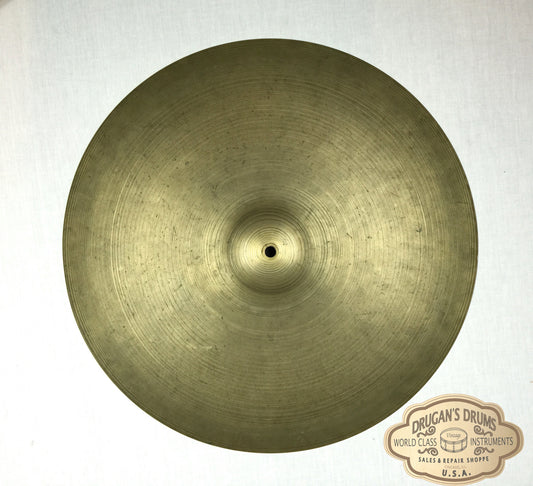 20" 1950's Zildjian A Ride Cymbal 2244g - Inventory # 157