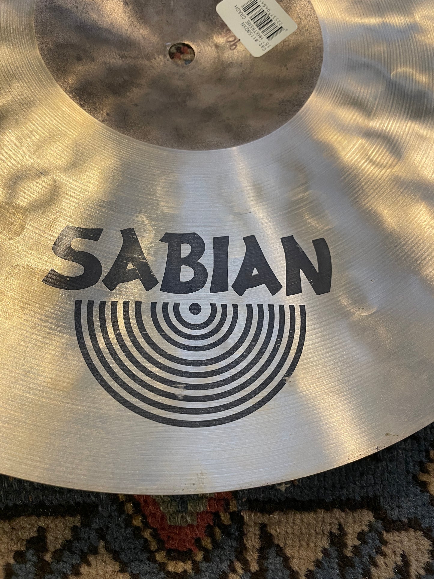 15" Sabian HHX X-Treme Crash Cymbal 906g 11592XN