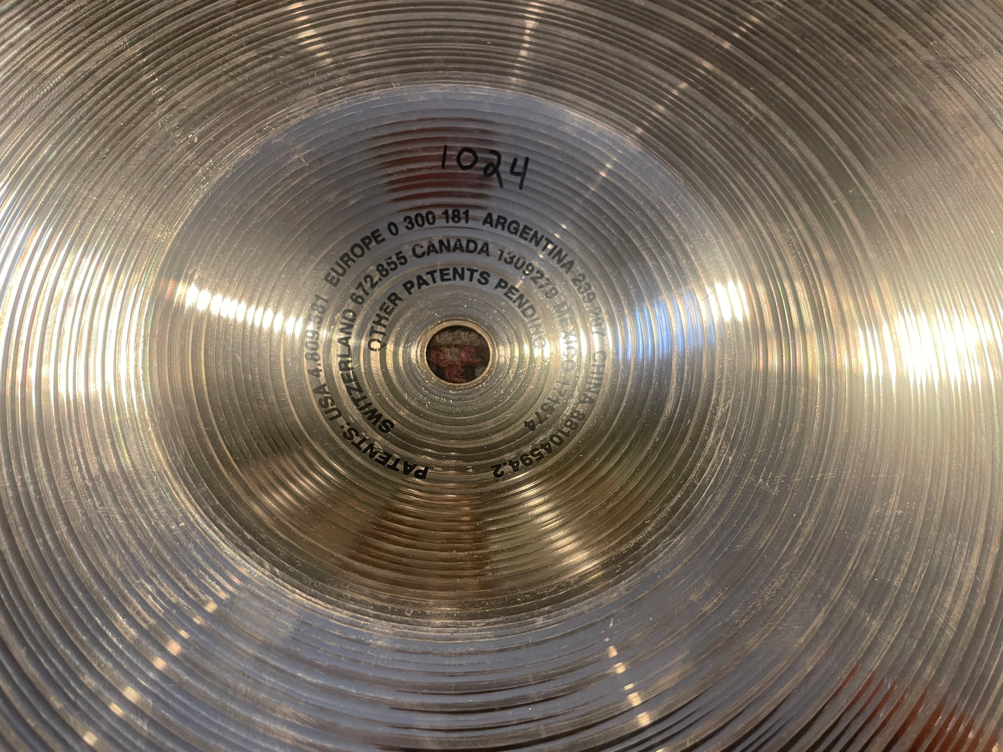 16" Paiste Sound Formula Thin Crash Cymbal 1024g