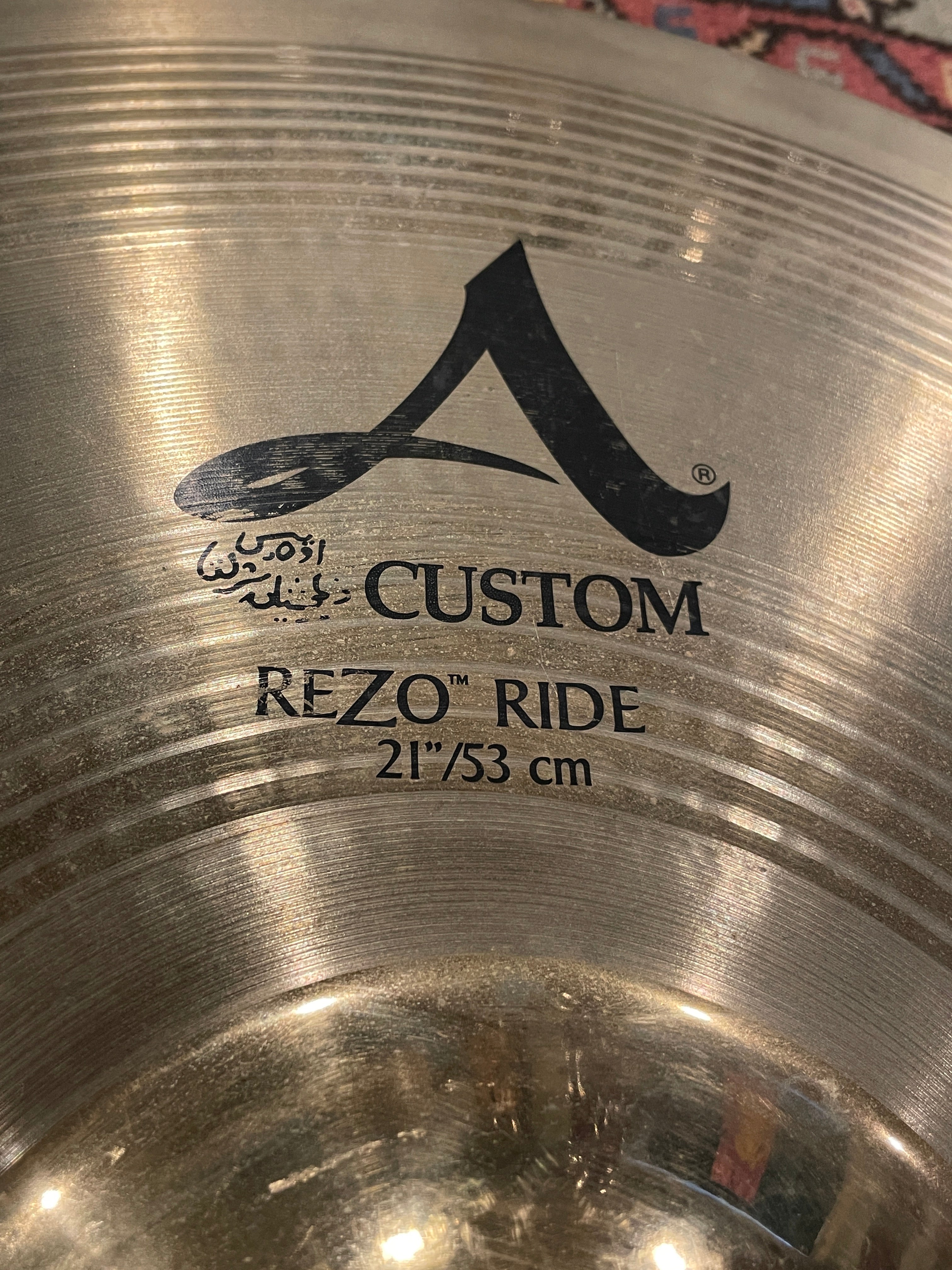21 Zildjian A Custom Rezo Ride Cymbal 3220g – Drugan's Drums u0026 Guitars