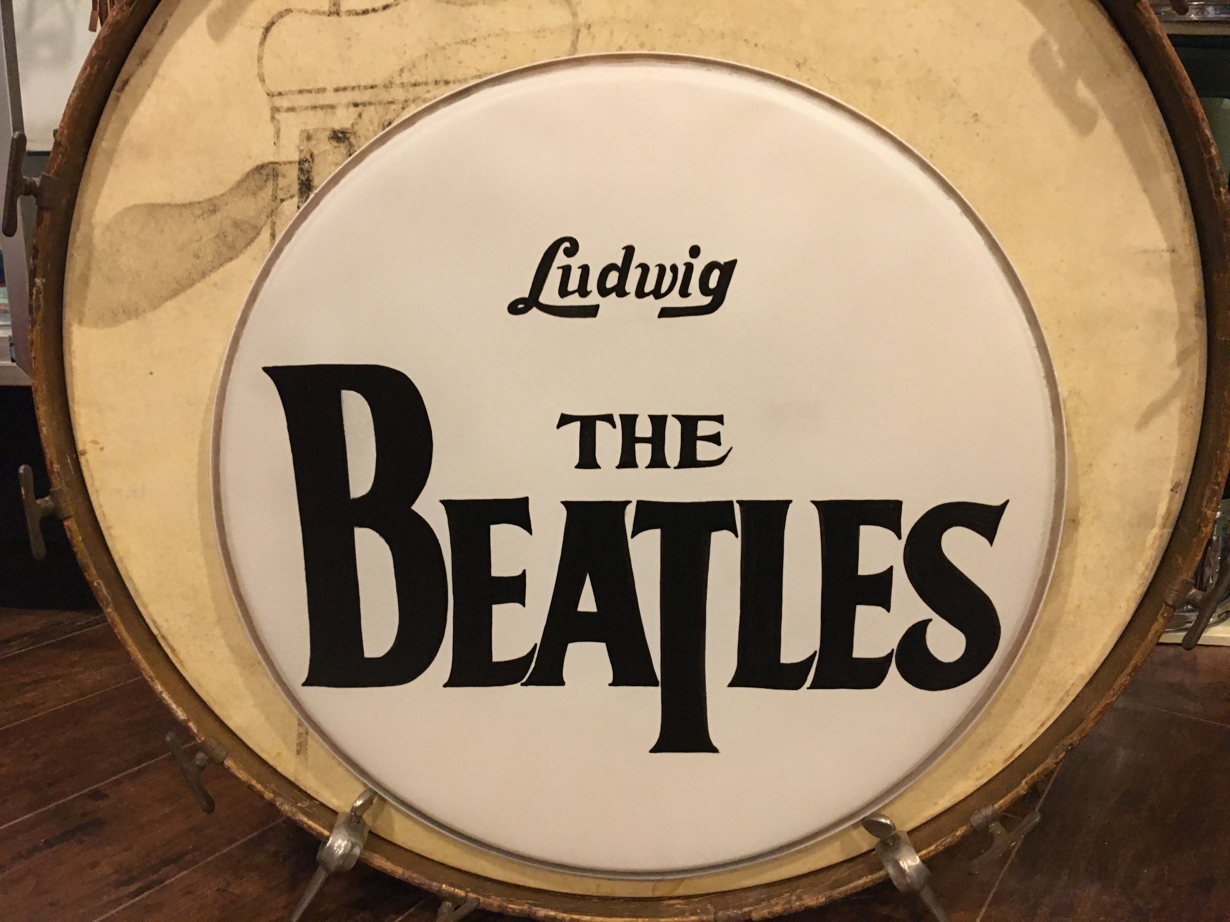 20\ Ludwig The Beatles Drum Head20\ Ludwig The Beatles Drum Head  