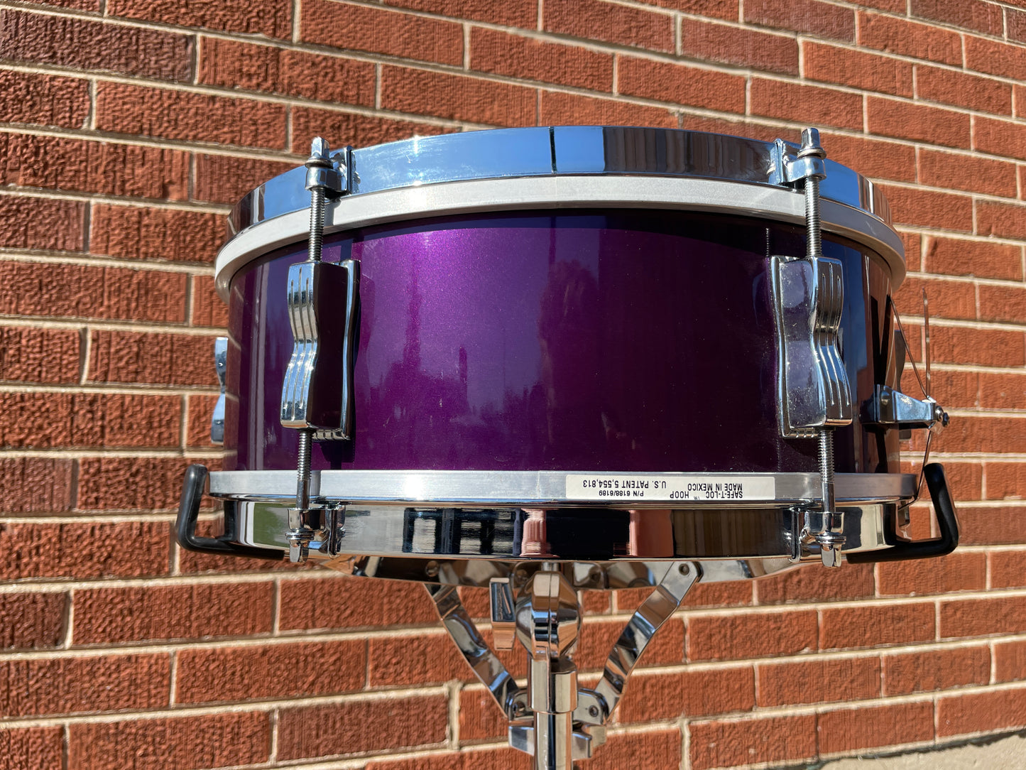 1960s Ludwig 2pc Drum Set Hot Rod Purple 14x22/5x14