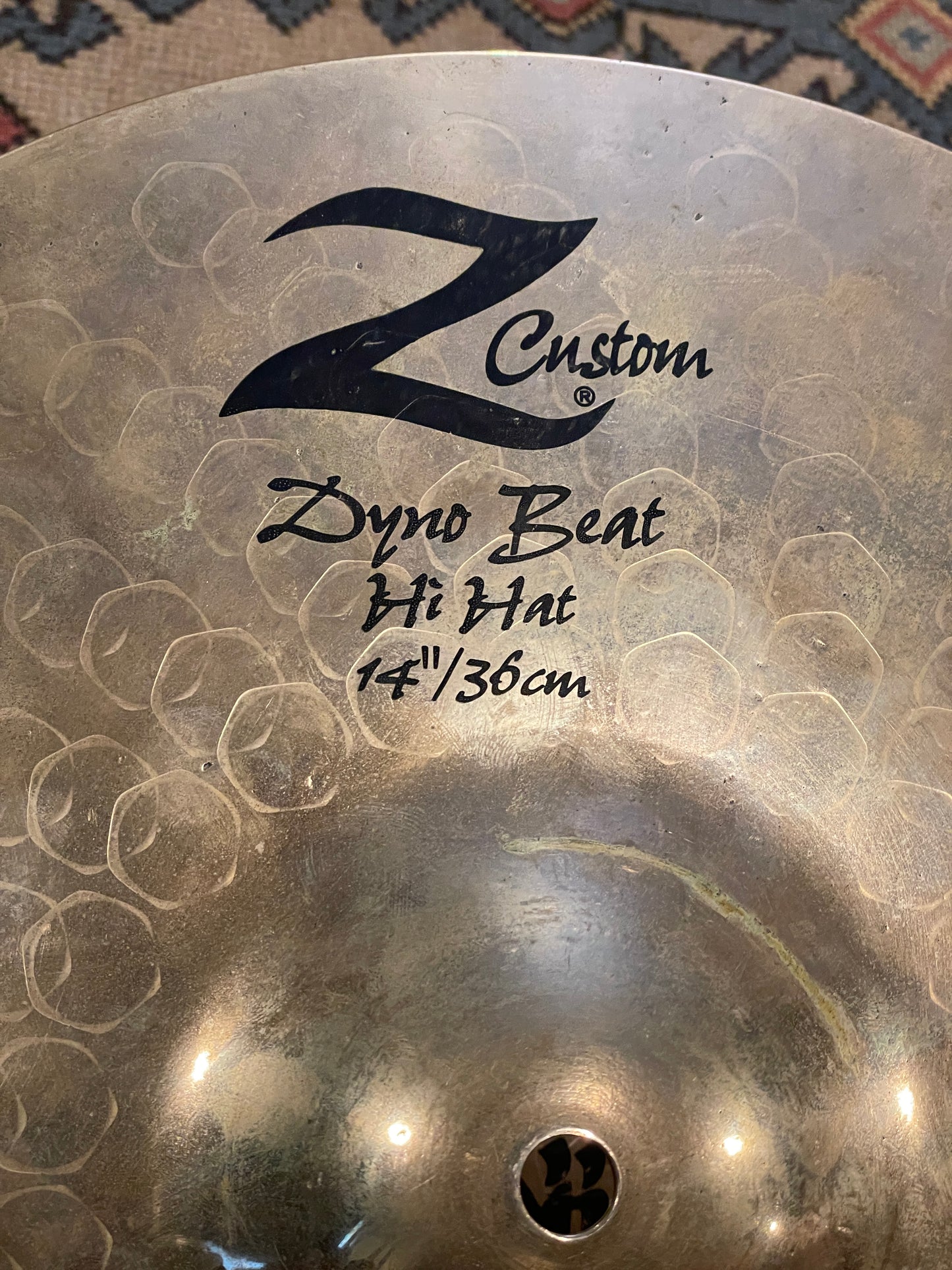 14" Zildjian Z Custom Dyno Beat Hi-Hat Cymbal Pair 1604g/1660g Z40133