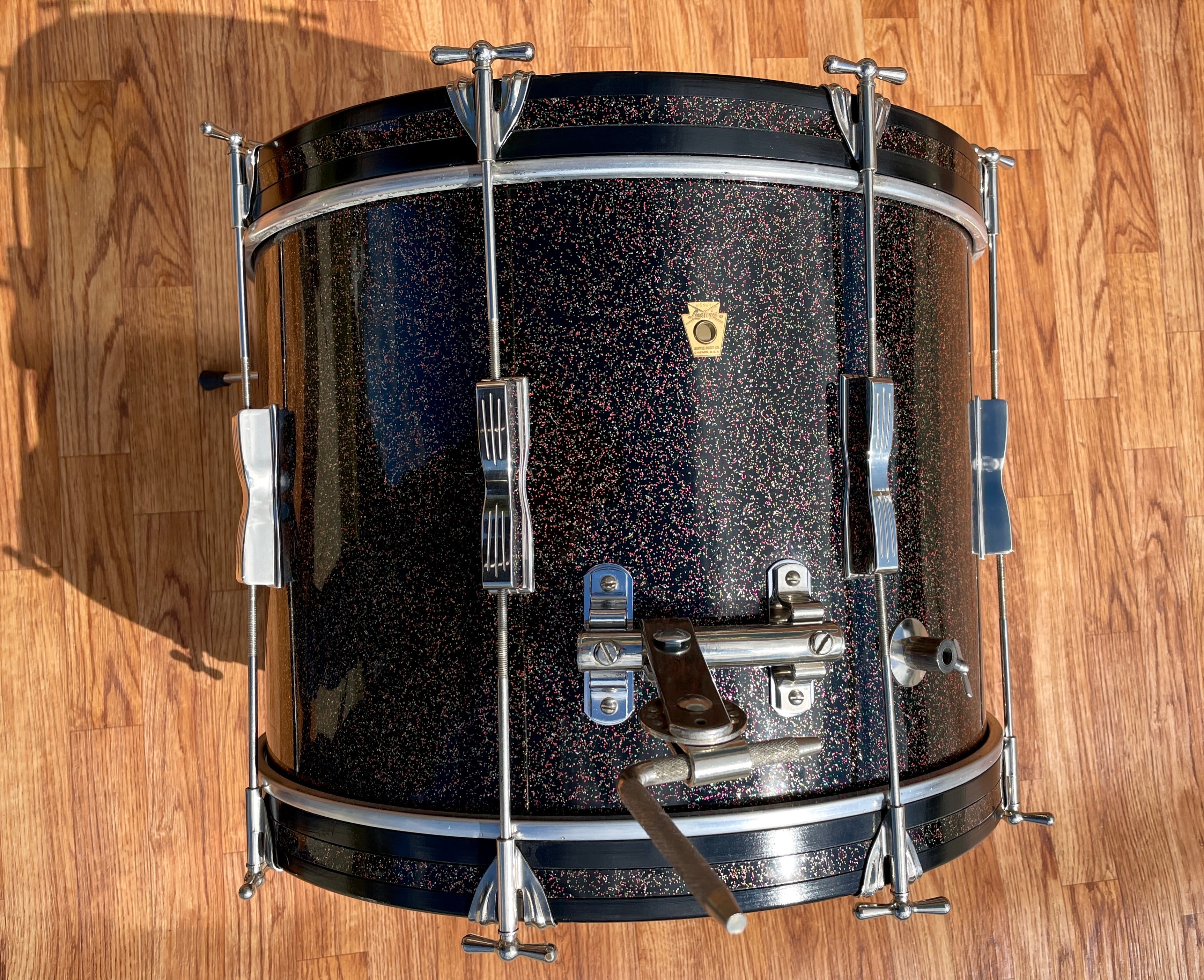 Ludwig black deals galaxy snare drum