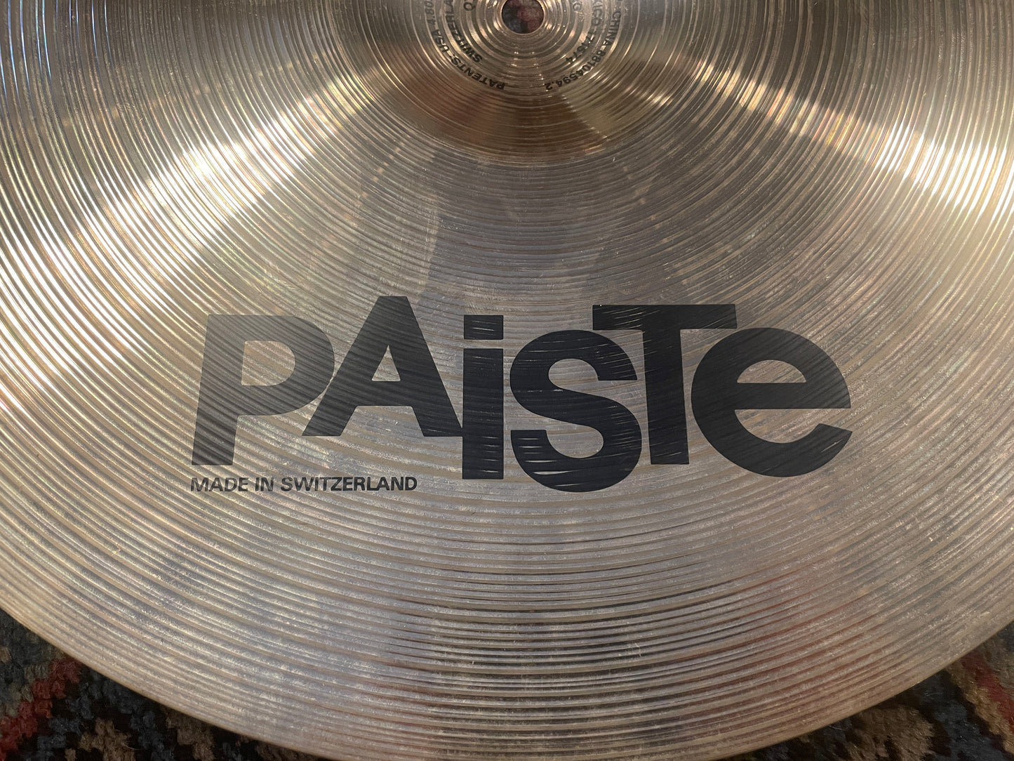 16" Paiste Sound Formula Thin Crash Cymbal 1024g