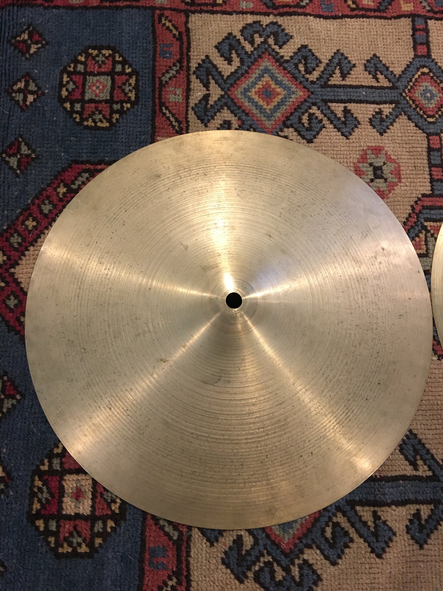 14" Zilco Azco 1970s Hi-Hat Cymbal Pair 760g/938g #652