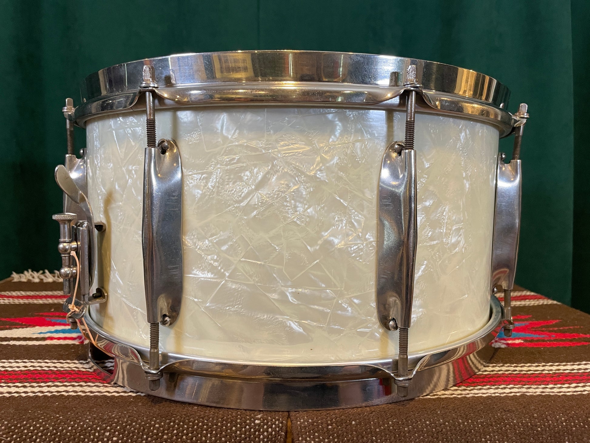 Pearl Philharmonic Snare 15x8 African Mahogany w/ Maple Hoops — Drums on  SALE