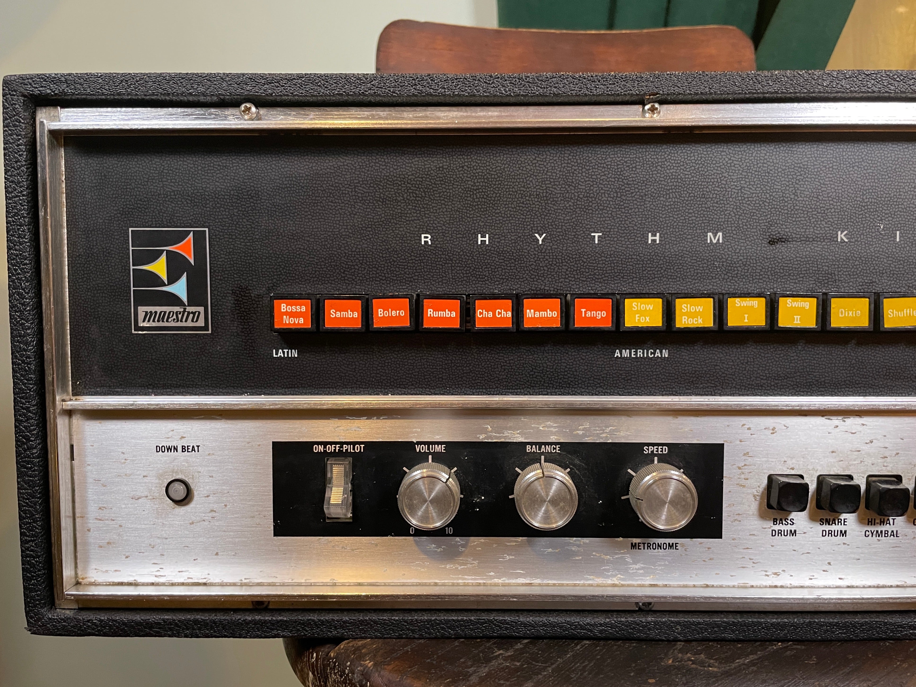 Vintage Maestro Rhythm King MKII Drum Machine Mark 2 – Drugan's