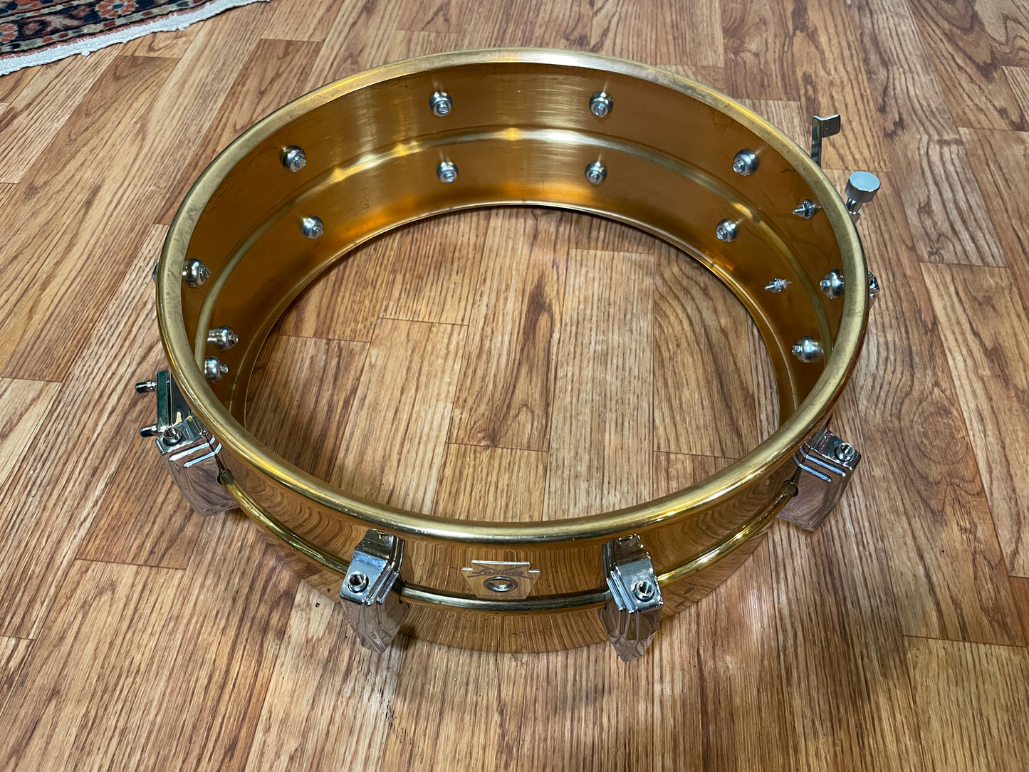 1990s Ludwig LB550 Bronze Supraphonic 5x14 Snare Drum