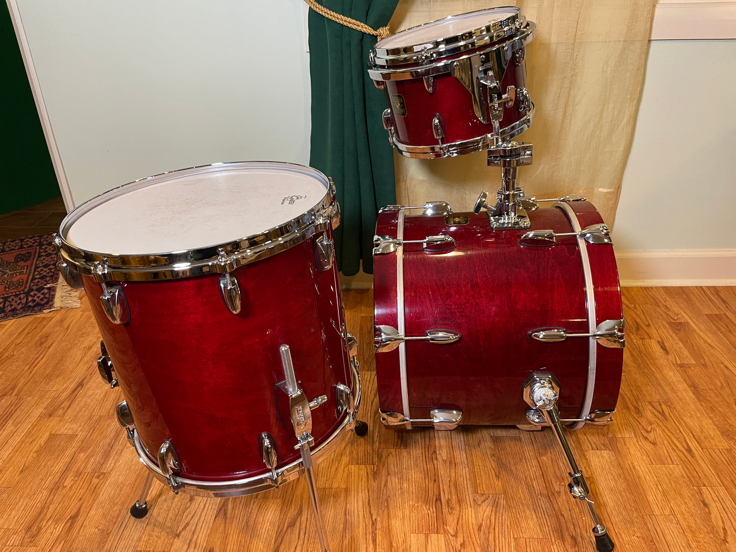 Gretsch USA Custom Bop Drum Set Rosewood Gloss 18/12/14