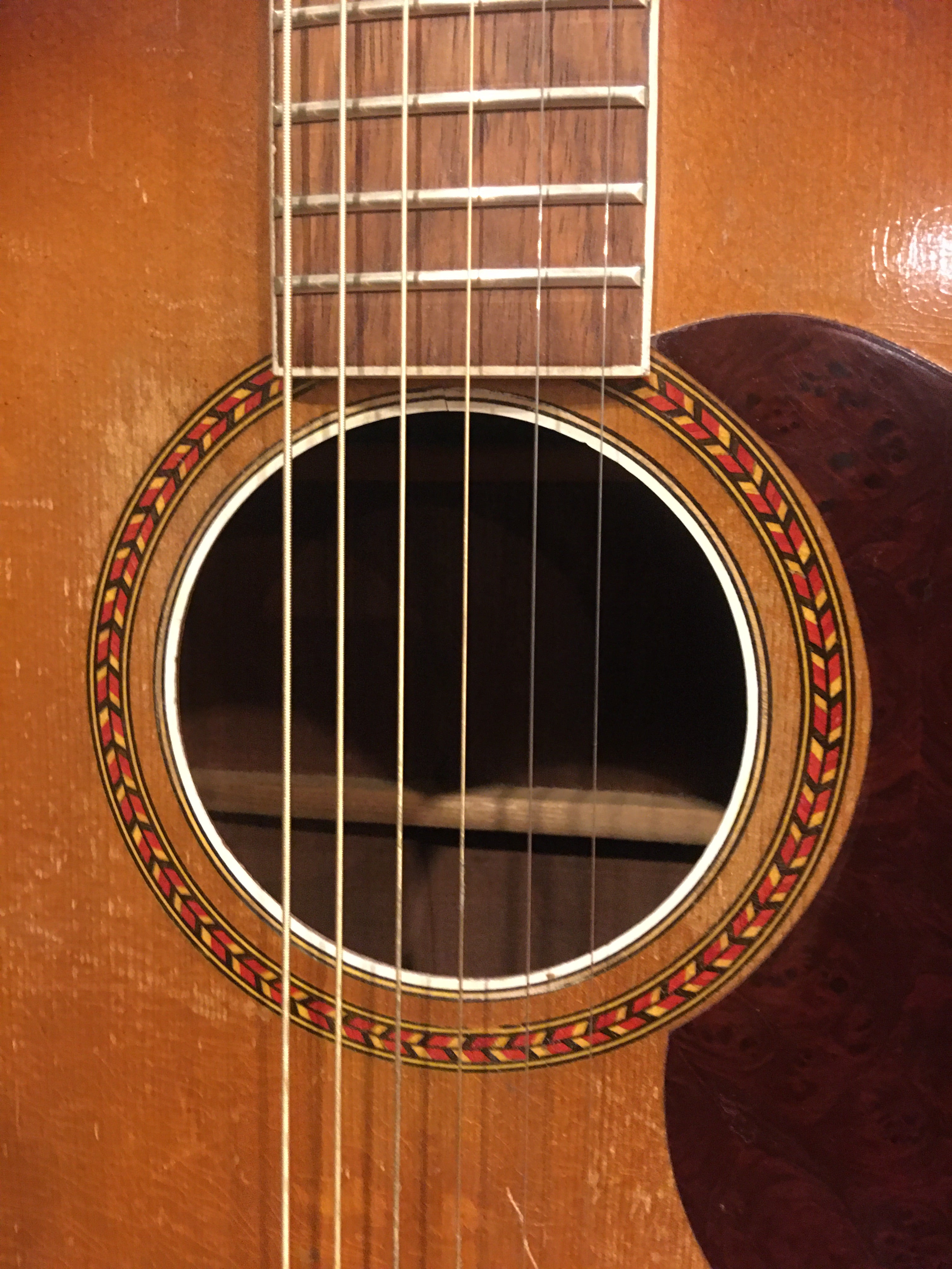 1951 Regal Milord Jumbo Acoustic Guitar Sunburst – Drugan's Drums