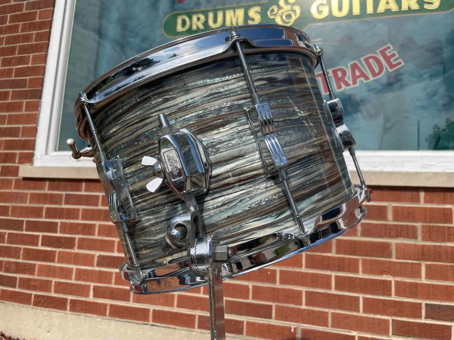 1965 Ludwig Club Date Drum Set Oyster Blue Pearl 20/12/14