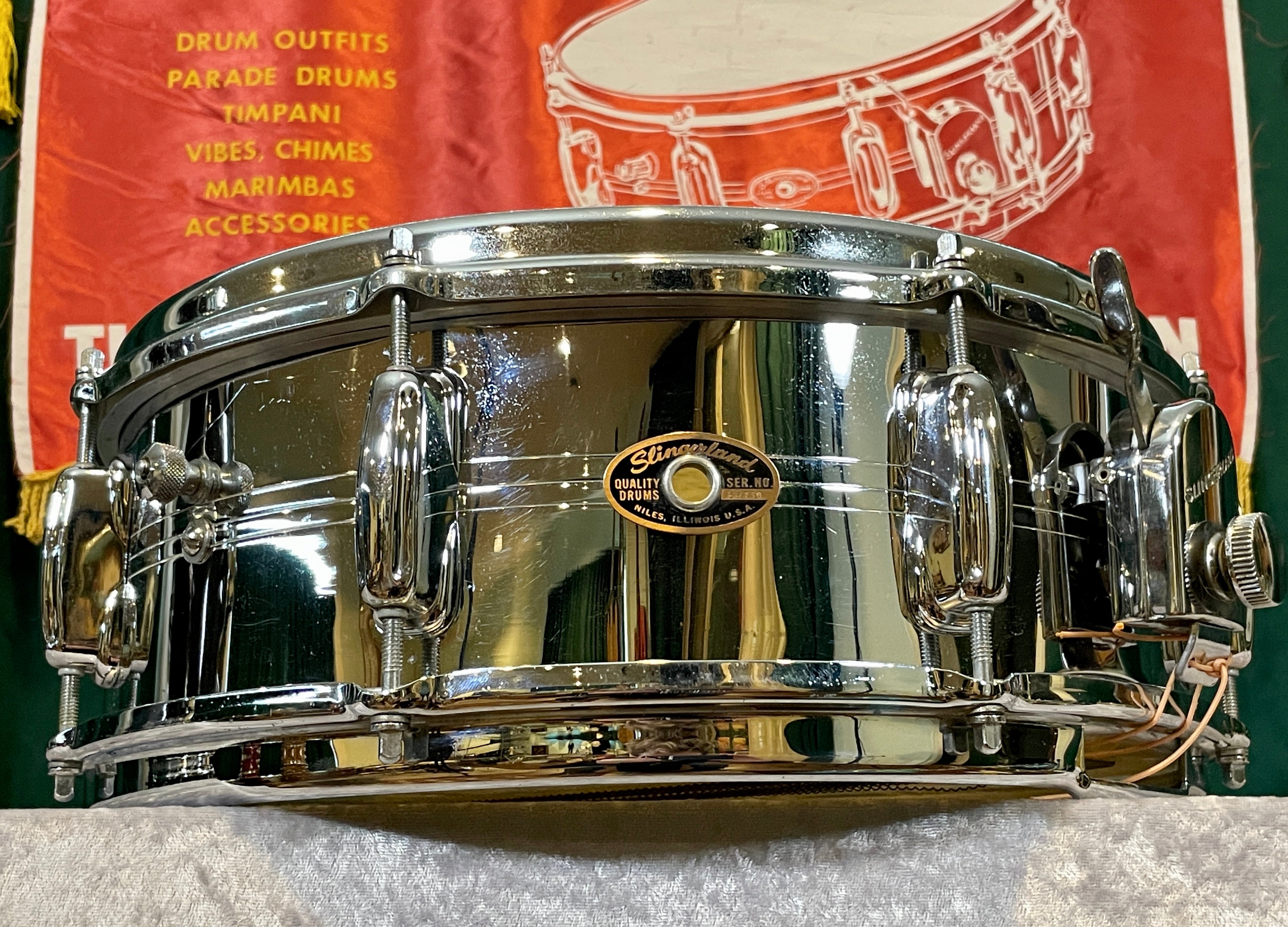 Slingerland sound king deals snare