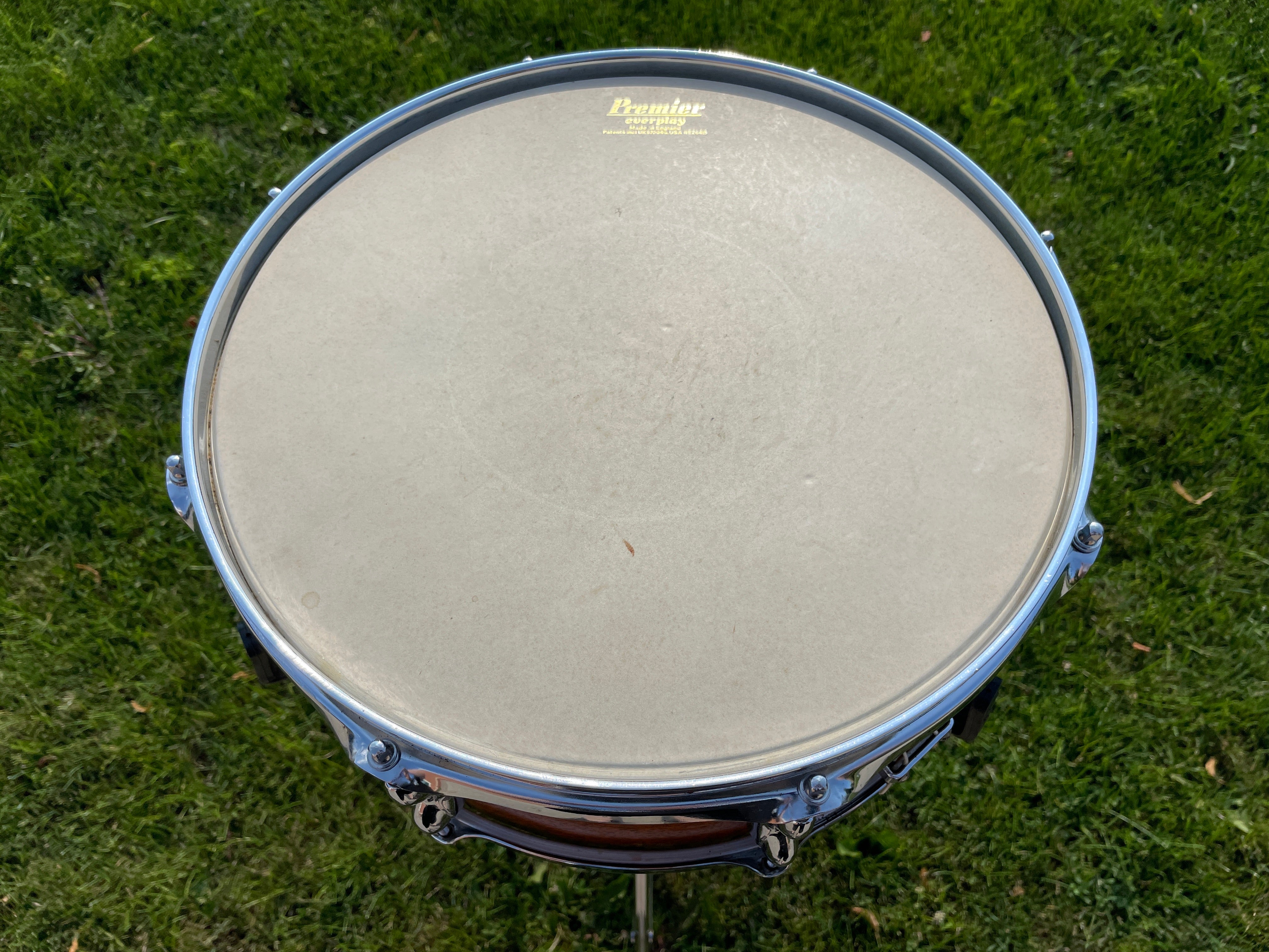 1960s Olympic Premier 5.5x14 Model No. 1002 De Luxe Snare Drum 