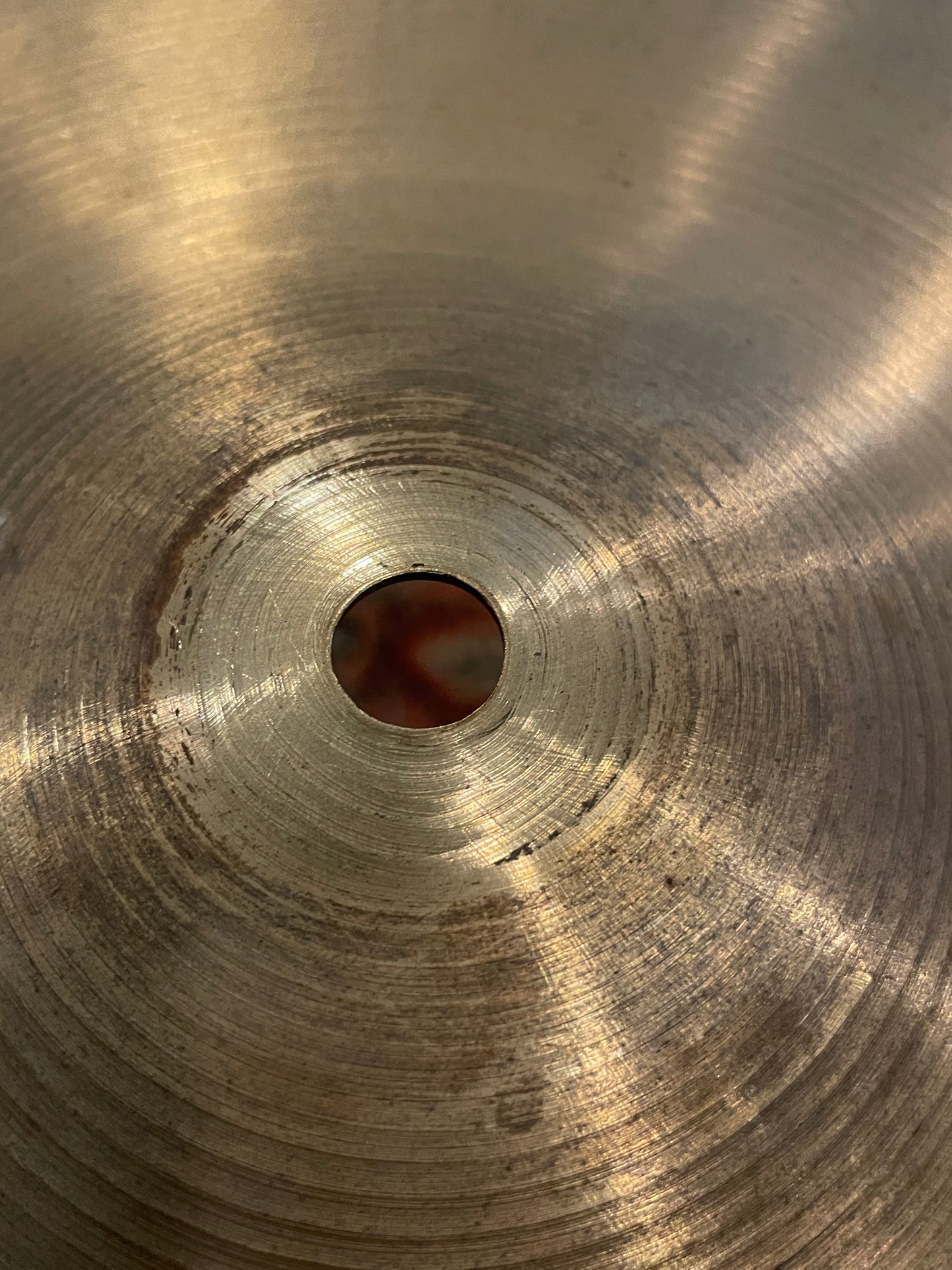 18" Zildjian A 1960s Crash Ride Cymbal w/ Factory Rivets 1680g #837