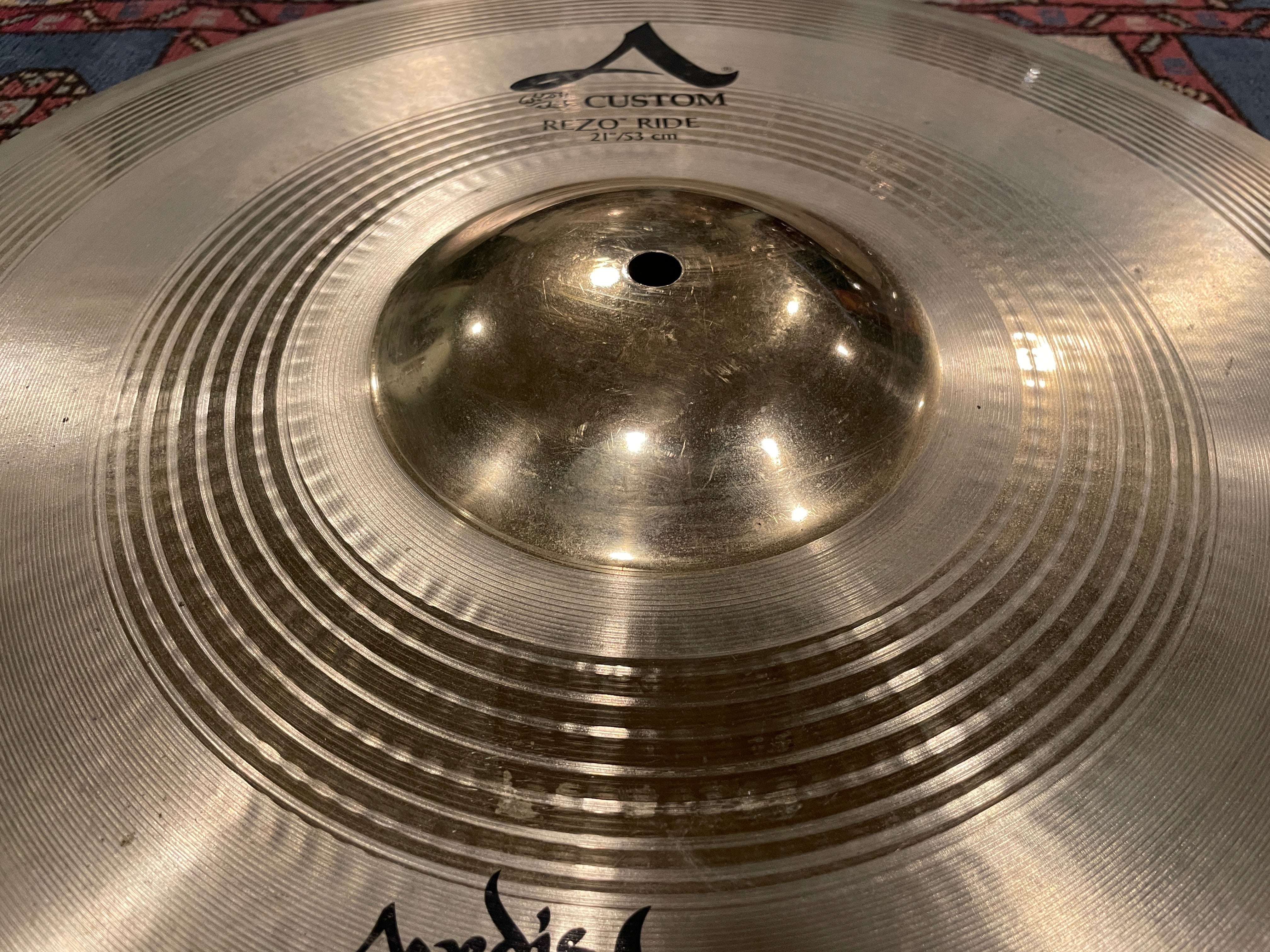 21 Zildjian A Custom Rezo Ride Cymbal 3220g – Drugan's Drums u0026 Guitars