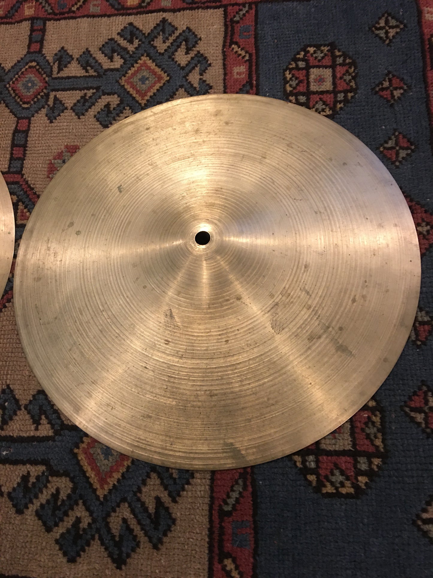 14" Zilco Azco 1970s Hi-Hat Cymbal Pair 760g/938g #652