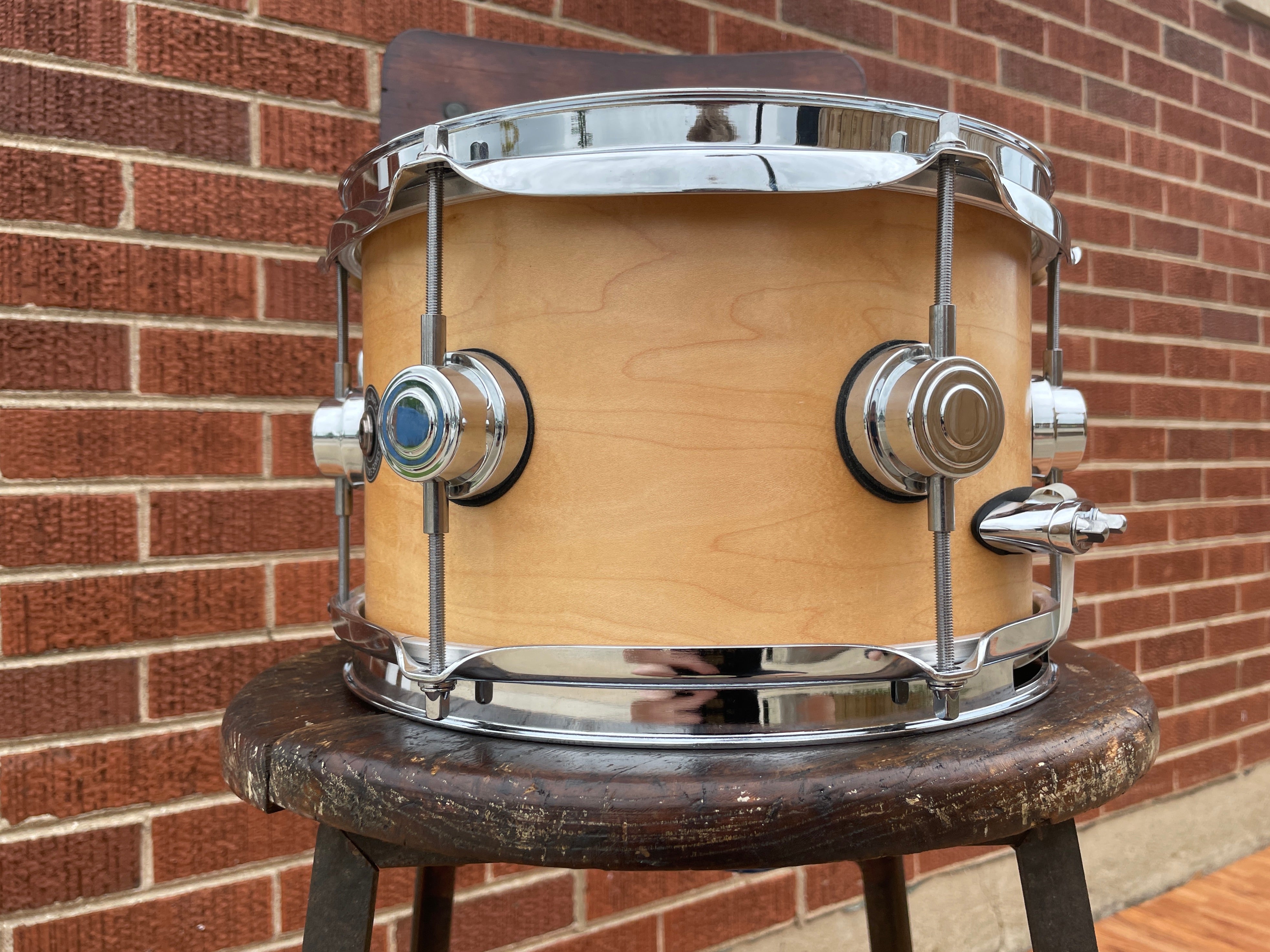 DW 6x10 Collector's Series Snare Drum Natural Ten And Six All 