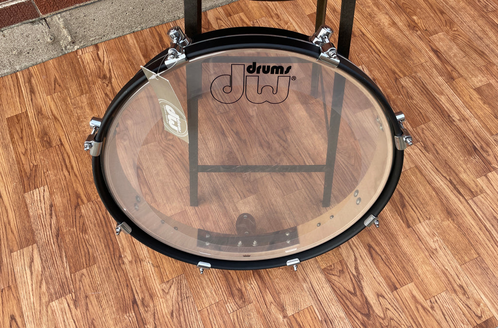 Dw Design Series 25x20 Pancake Gong Drum Ddct2520blcr Drum Workshop