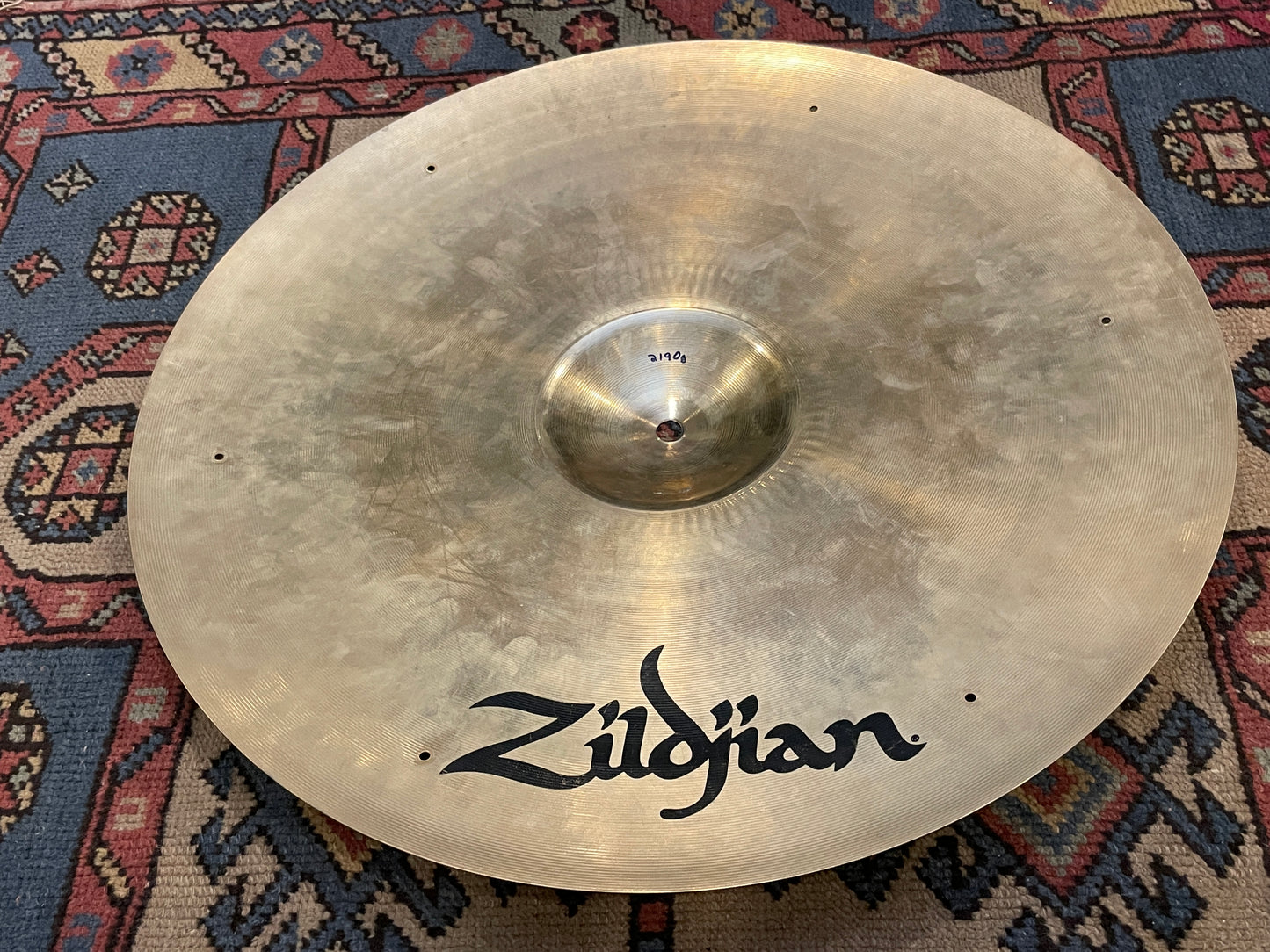 20" Zildjian A Custom Sizzle Ride Cymbal 2190g