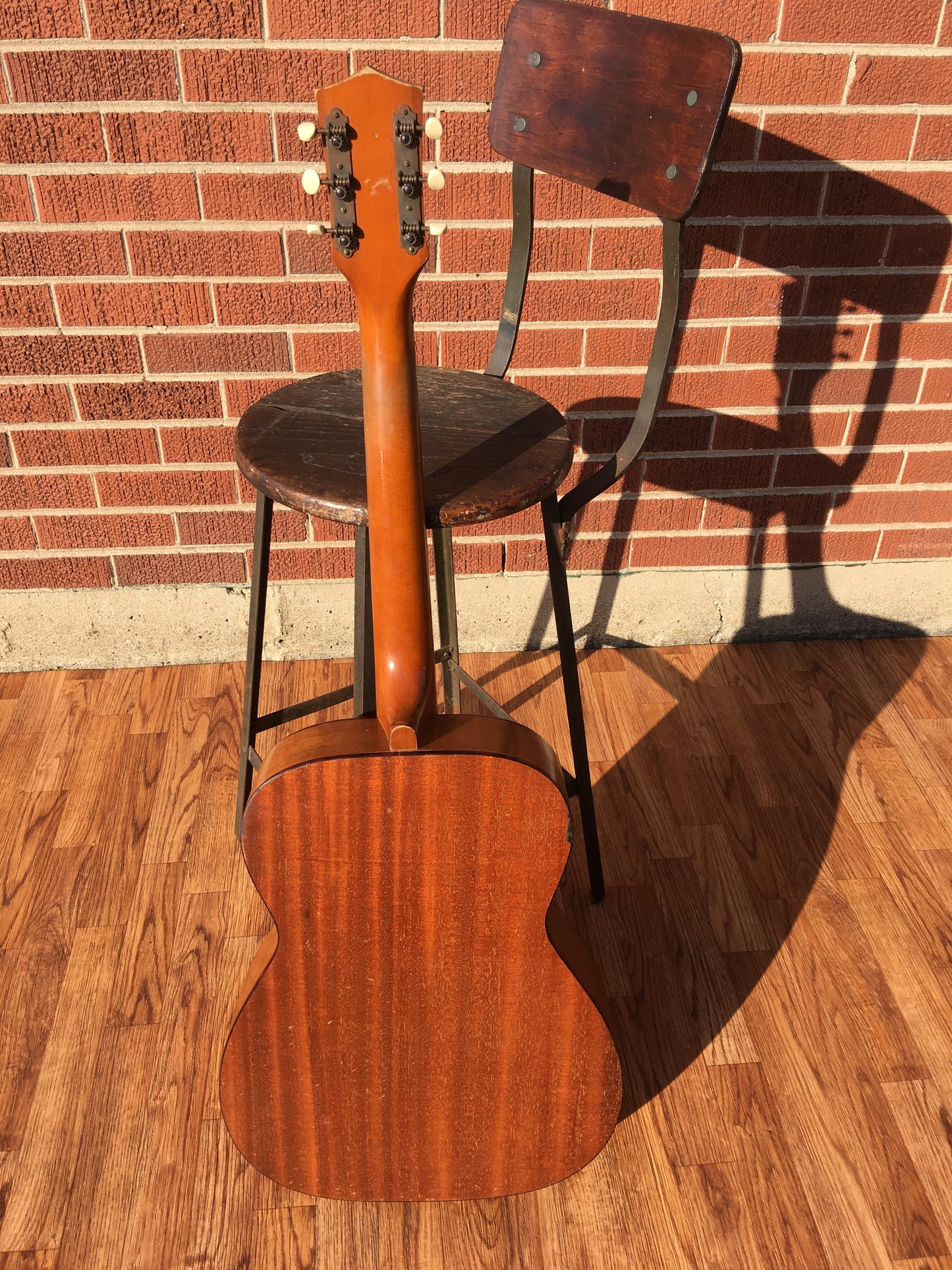 1960s Harmony H162 Tortoise Double Bound  Acoustic Guitar w/CBC