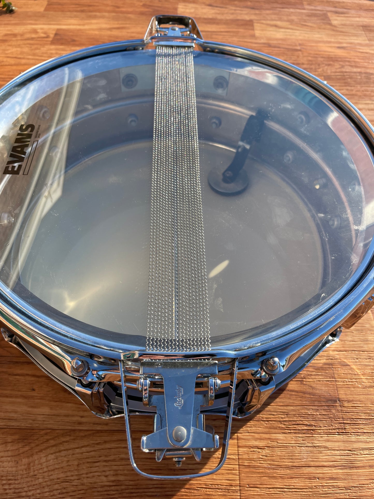 1969 Ludwig 5x14 No. 410 Super Sensitive Snare Drum Supraphonic