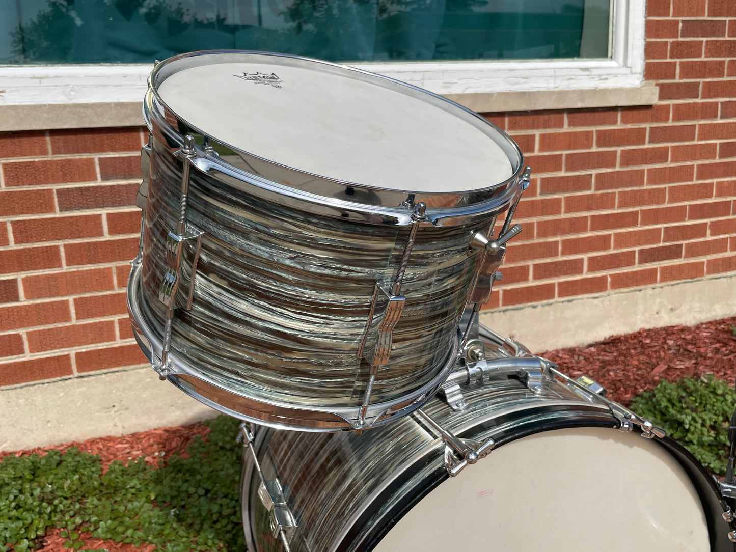 1965 Ludwig Club Date Drum Set Oyster Blue Pearl 20/12/14