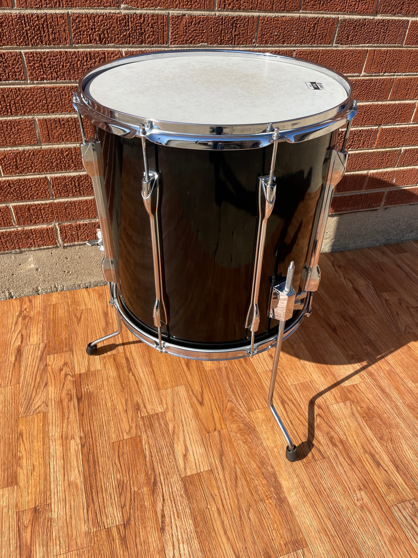 Yamaha 16x16 Recording Custom Floor Tom Piano Black