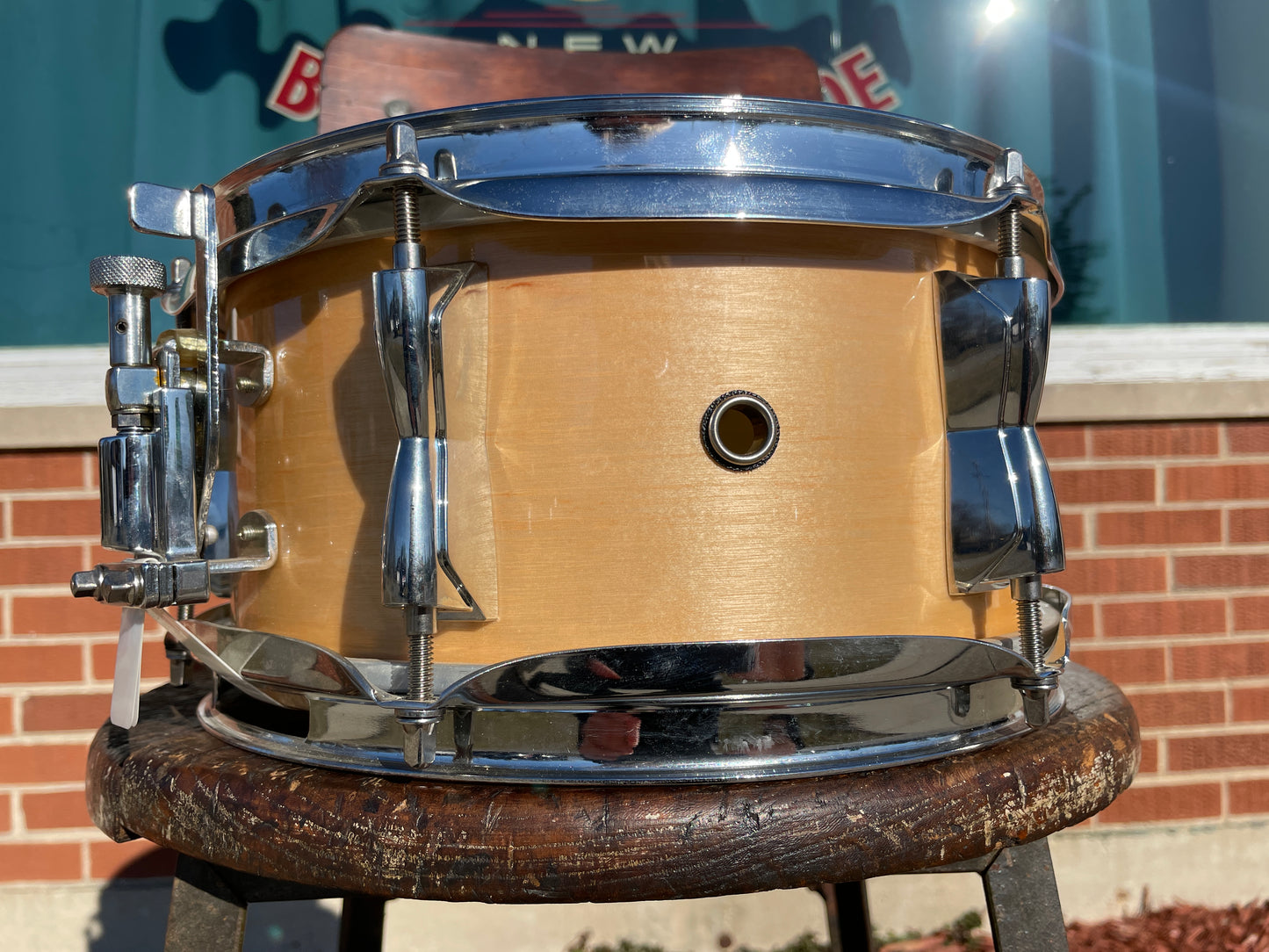 Yamaha Stage Custom 5x10 6-Ply Birch Snare Drum Natural BSD-1050