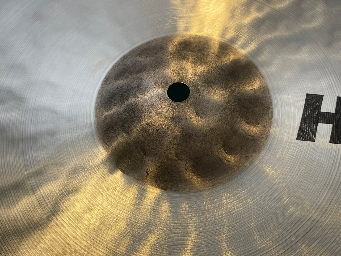 N.O.S. 14" Sabian Hand Hammered HHX Studio Crash Cymbal 806g